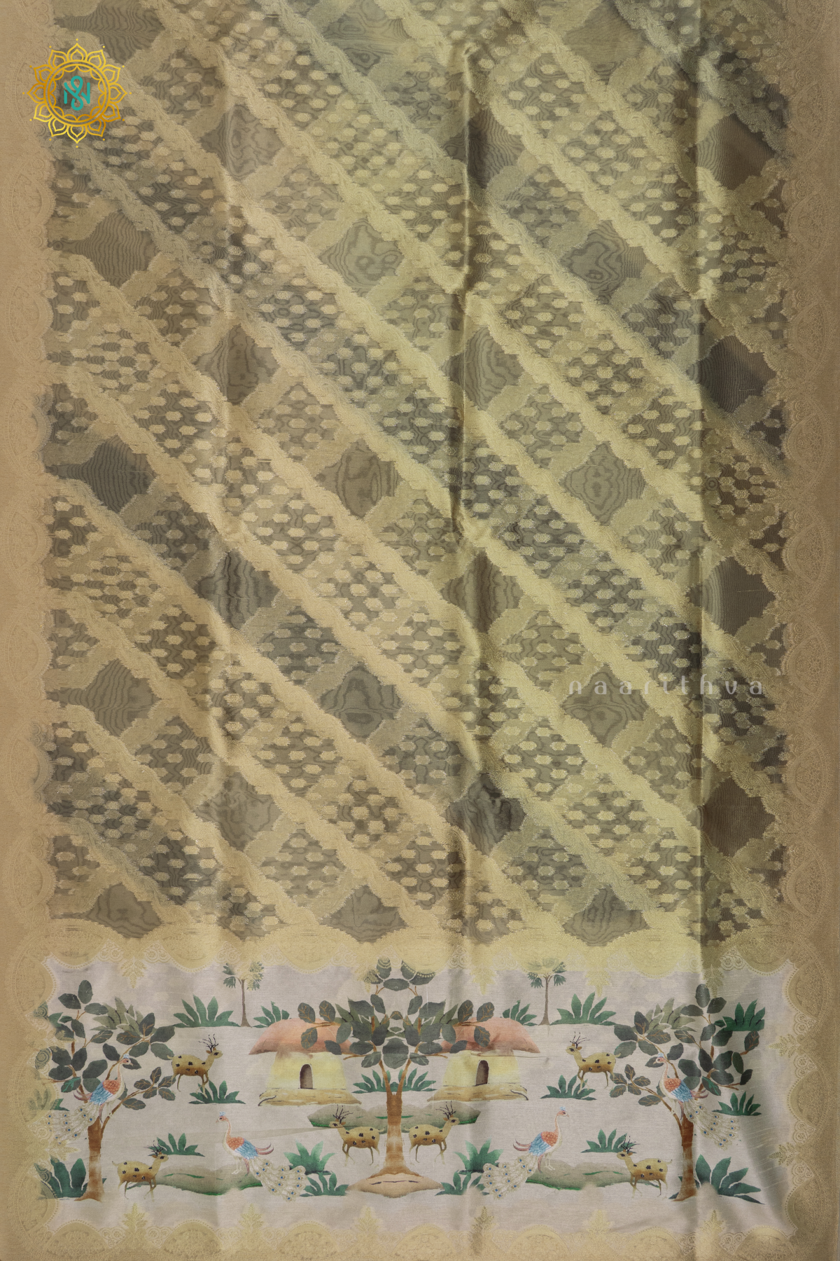 MULTI COLOUR - TISSUE ORGANZA