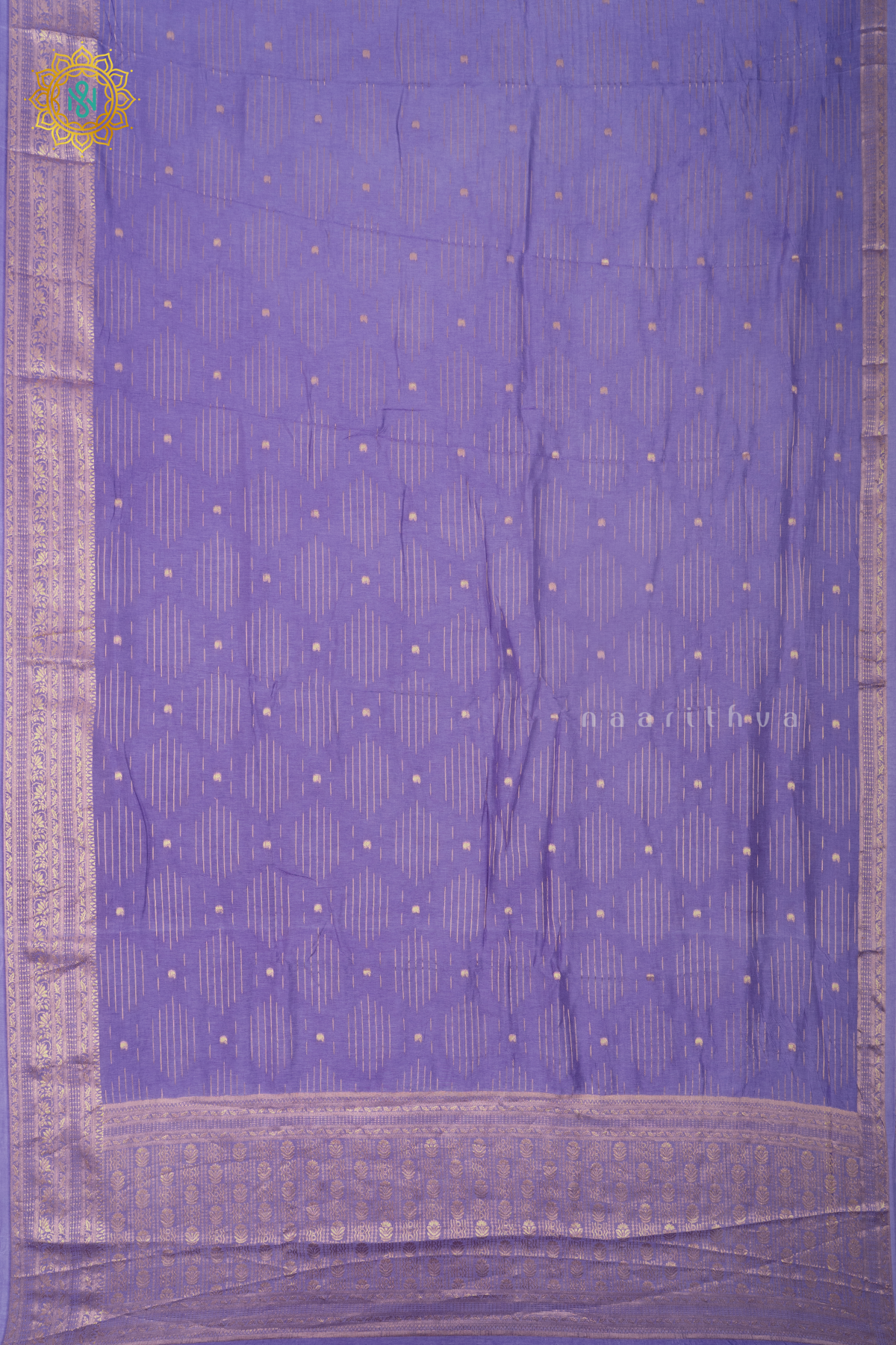 LAVENDER WITH PURPLE - DOLA SILK