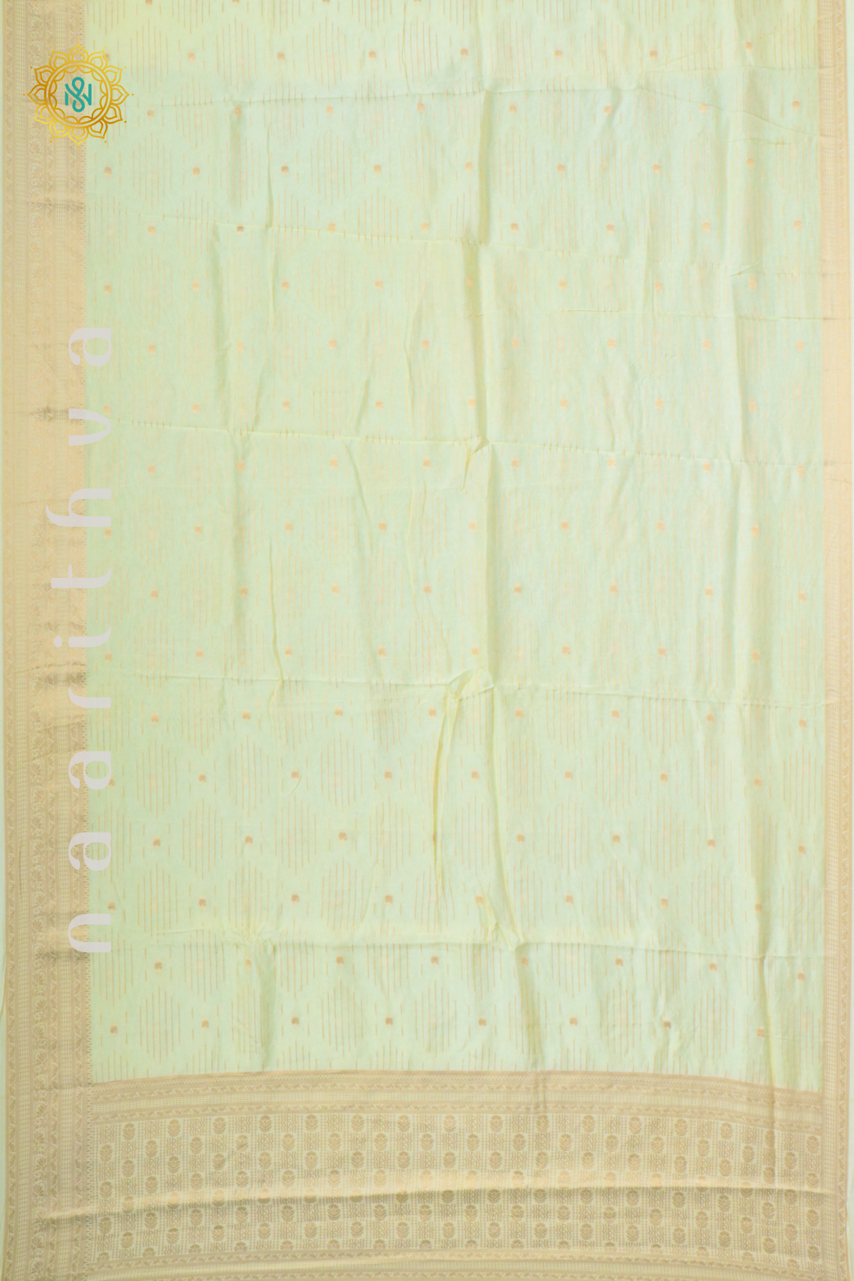 WHITE WITH PURPLE - DOLA SILK