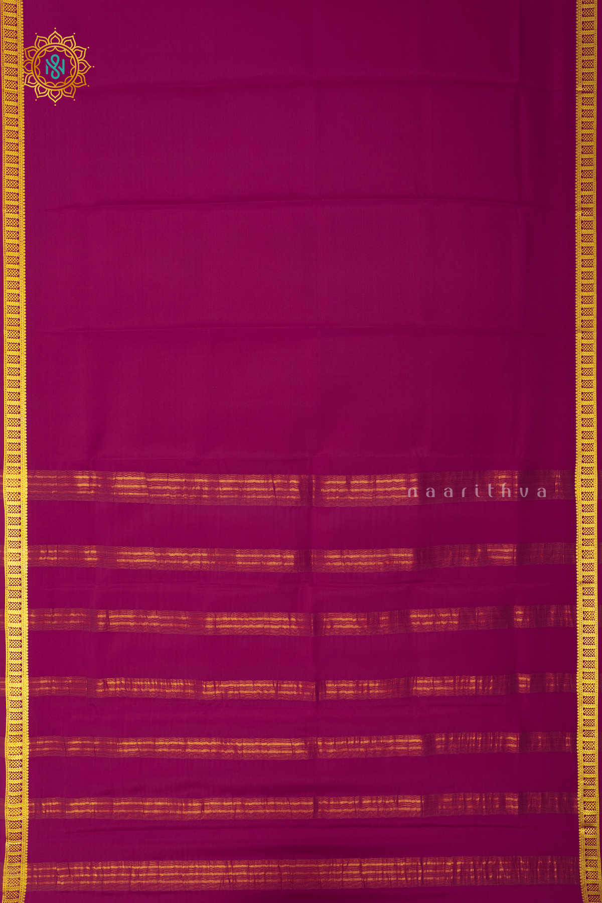 RANI PINK - PURE MYSORE CREPE SILK