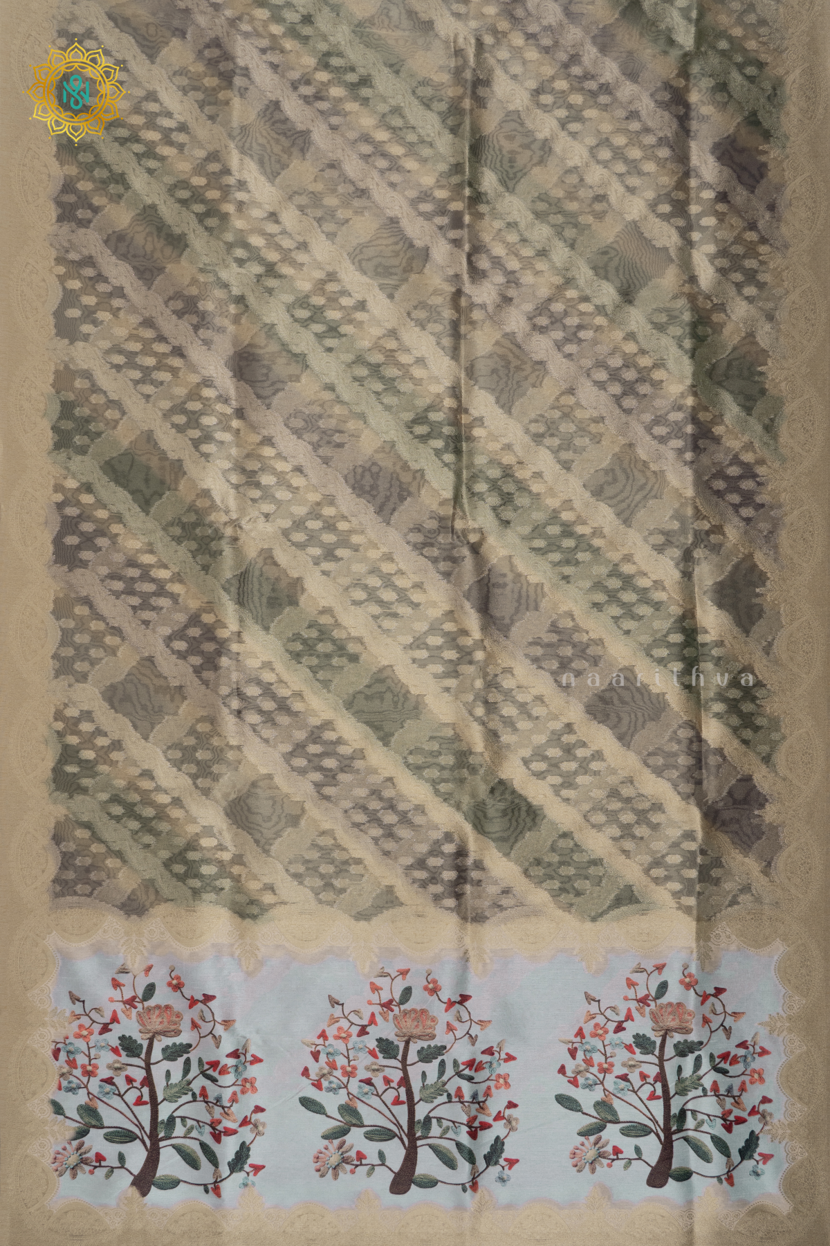 MULTI COLOUR - TISSUE ORGANZA