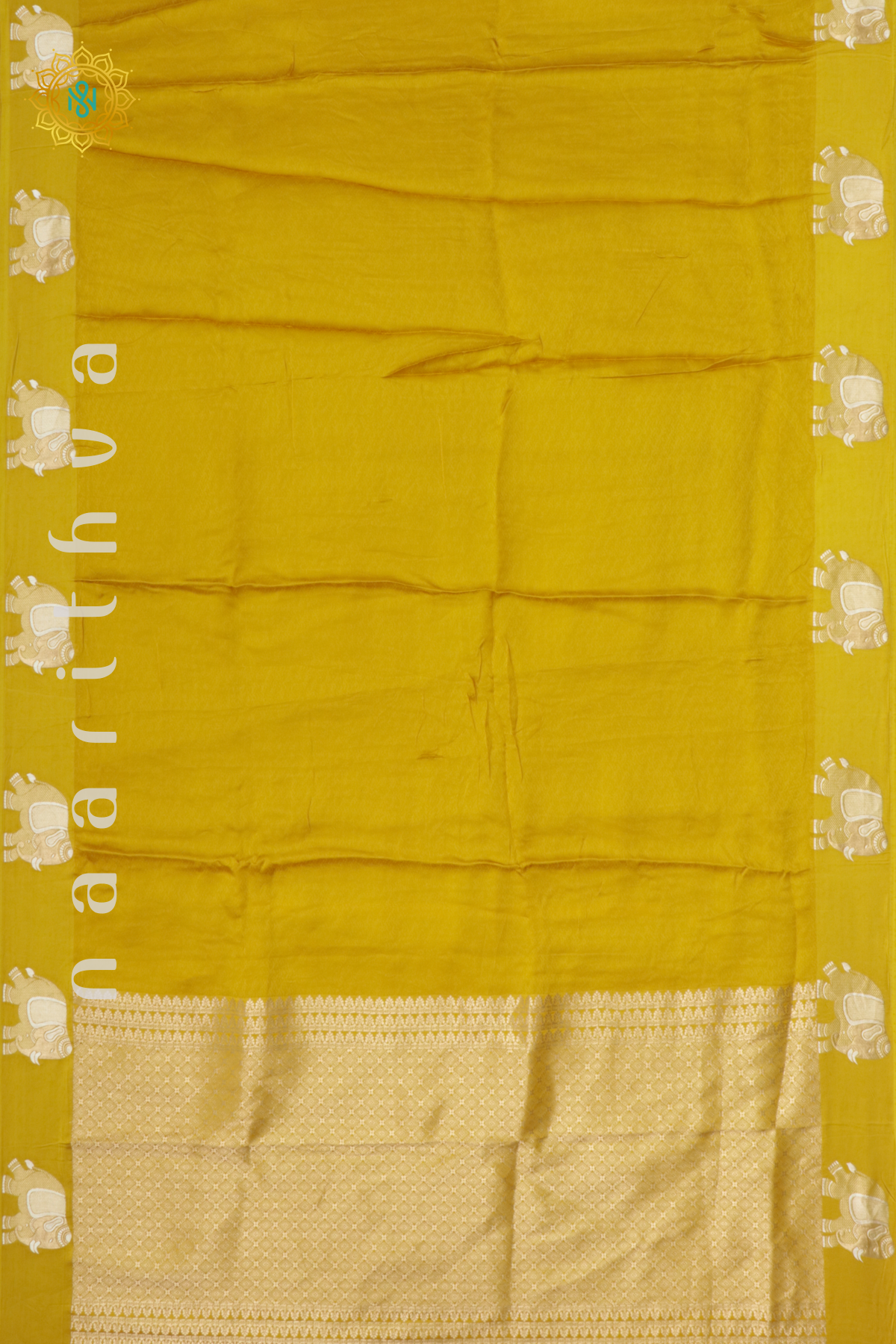 YELLOW - SATIN BANARAS