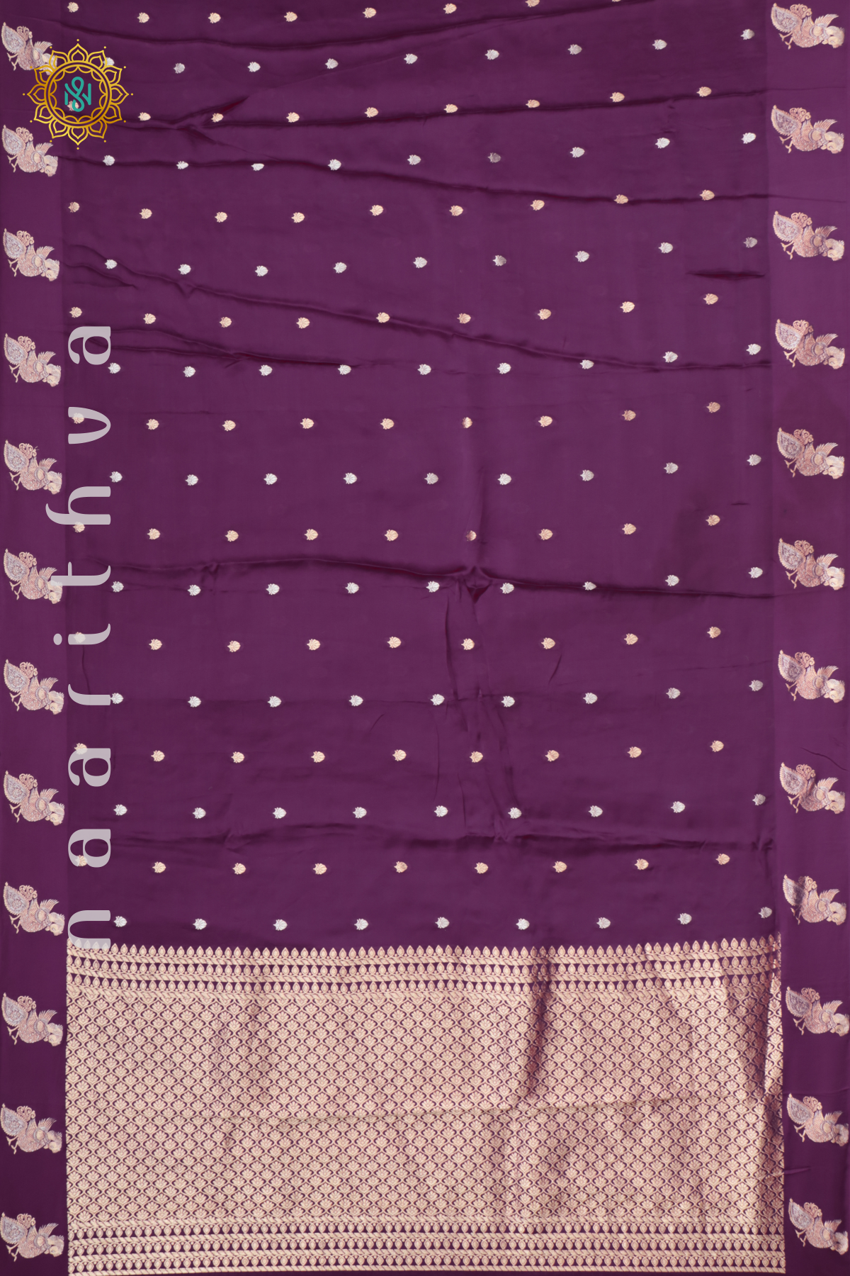 MAGENTA - SATIN CREPE