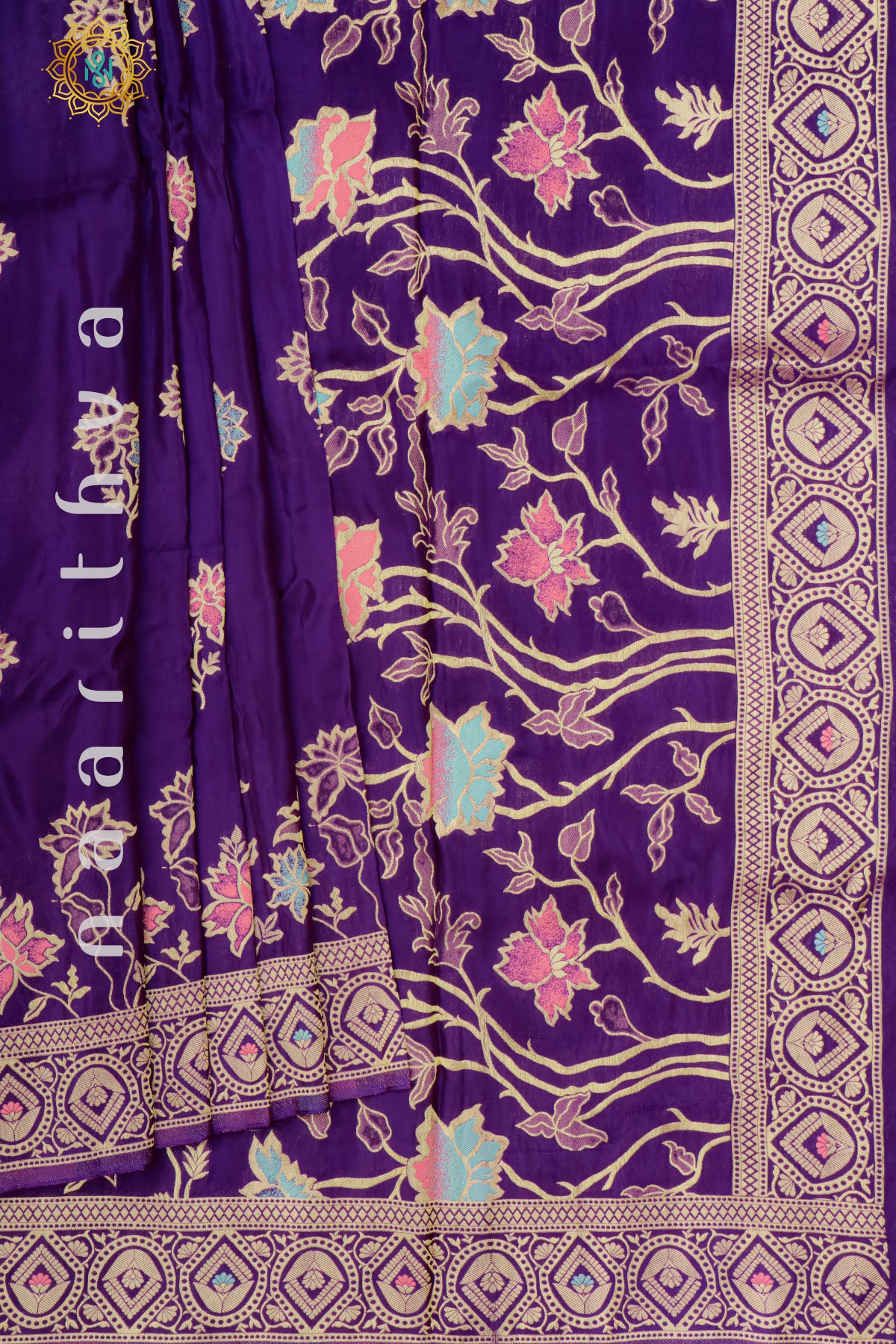 PURPLE - SATIN ORGANZA