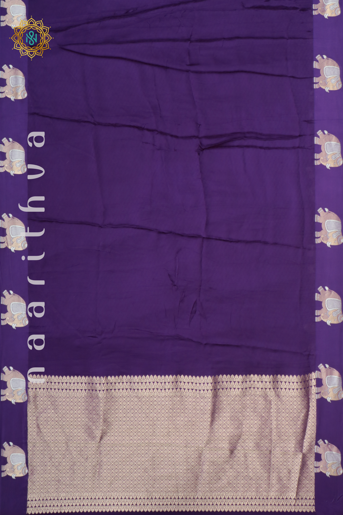 PURPLE - SATIN BANARAS