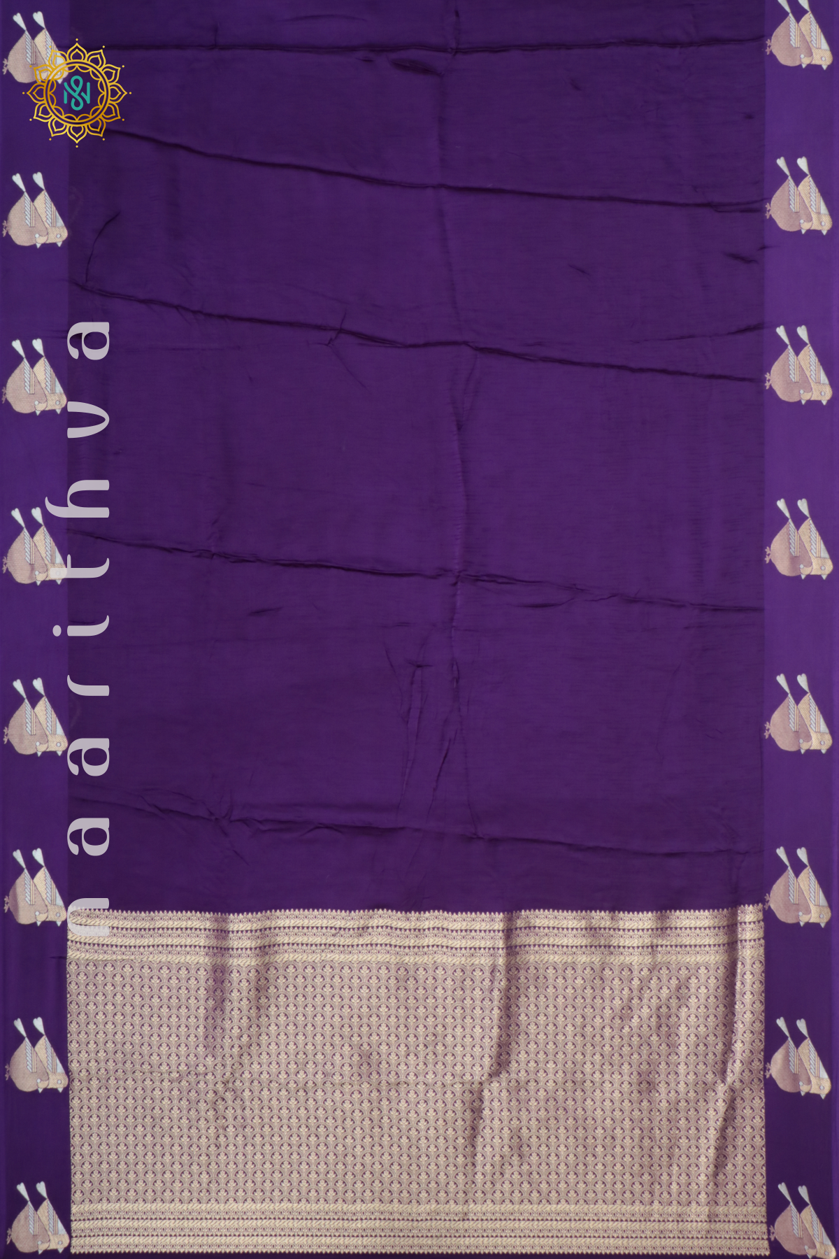 PURPLE - SATIN BANARAS