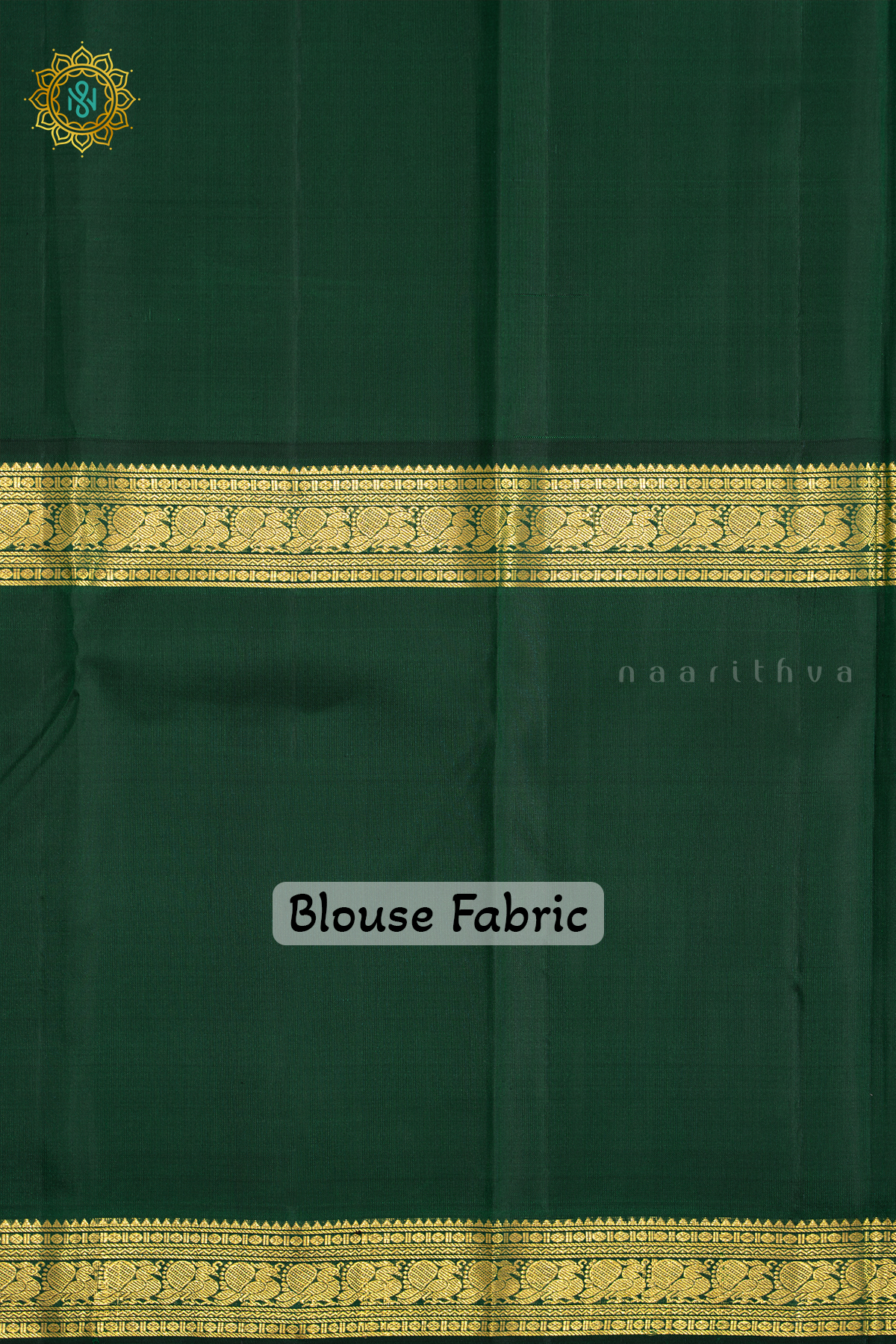 RED WITH GREEN - PURE KANJIVARAM SILK