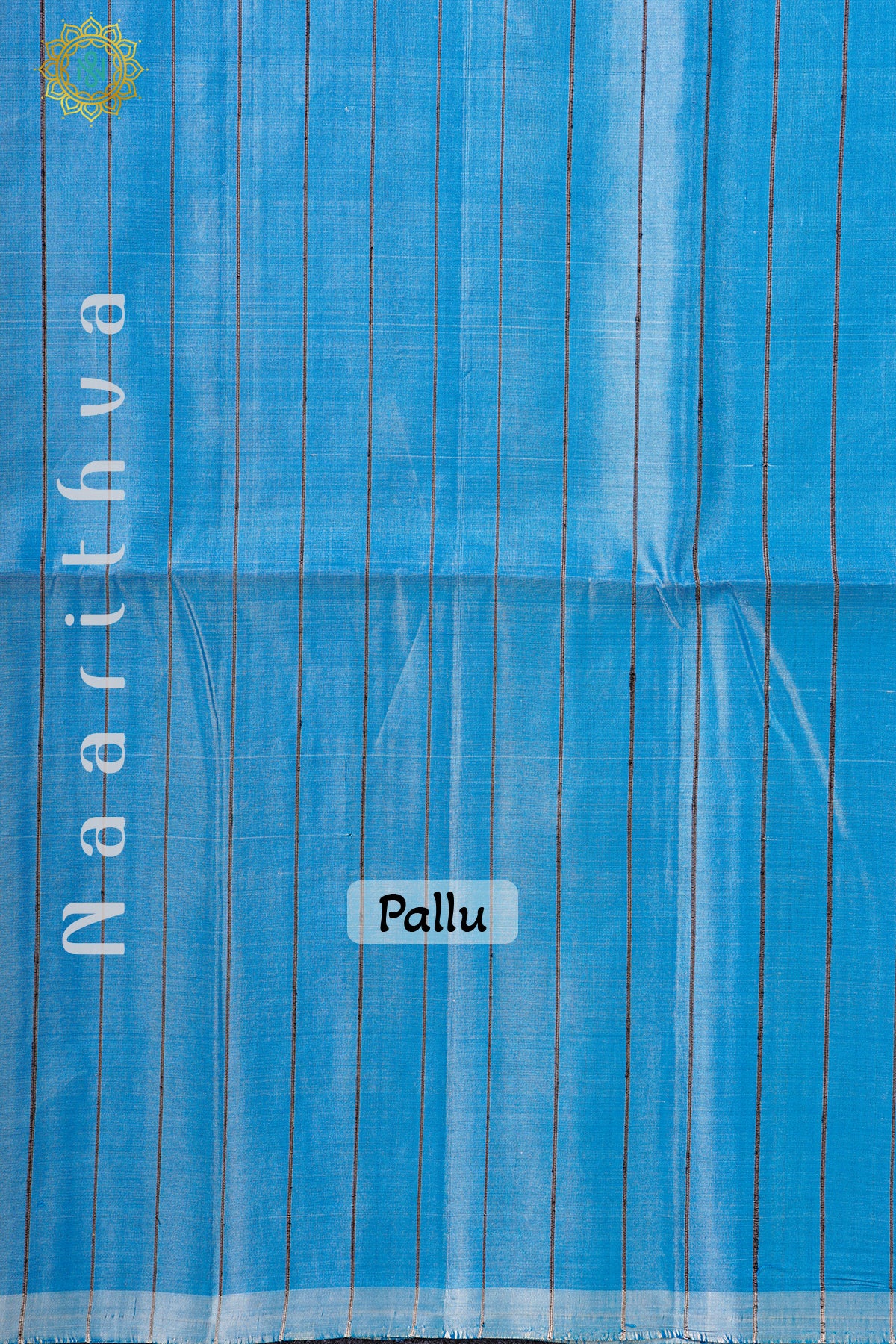 GREY WITH BLUE - PURE KANJIVARAM SOFT SILK