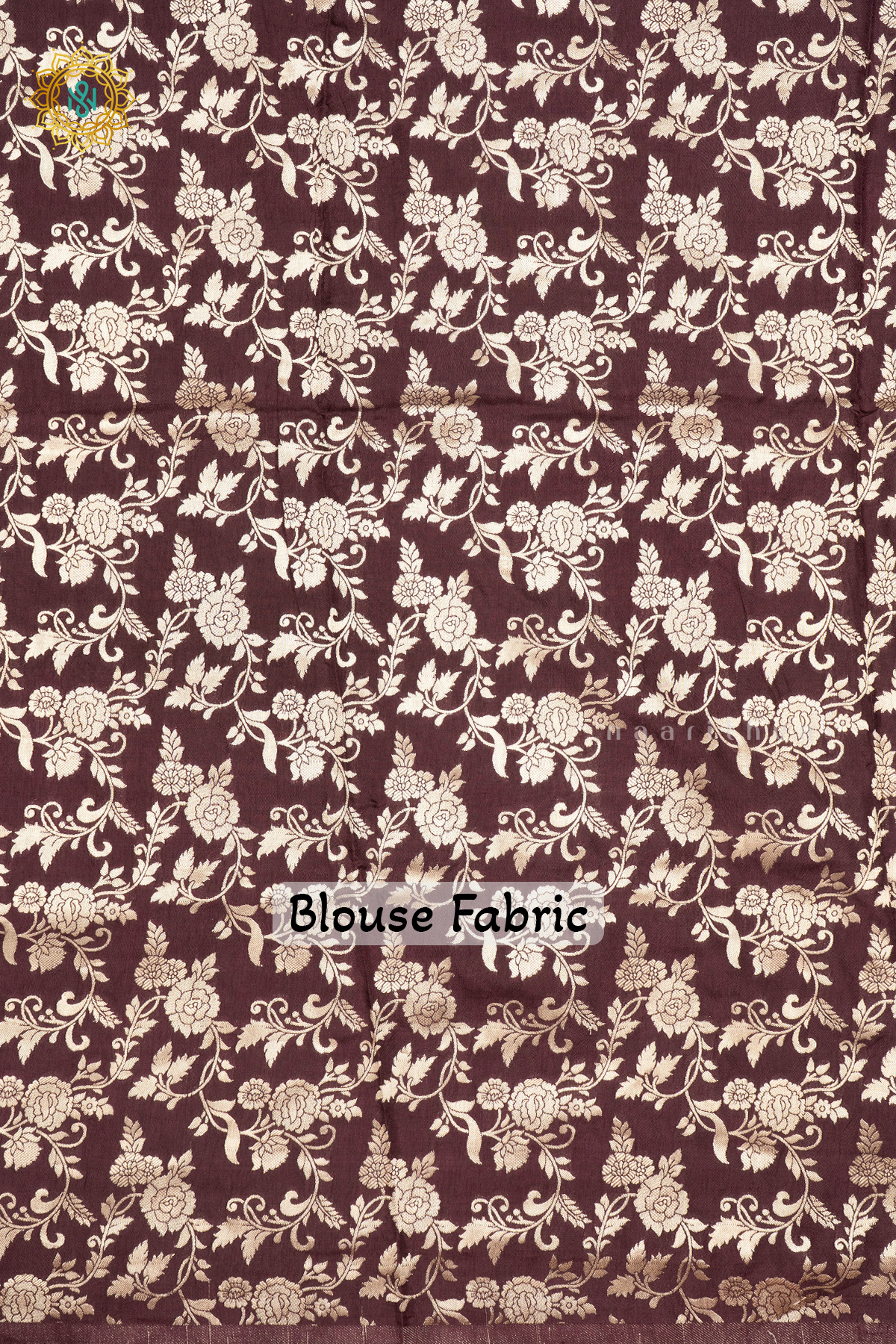 MAROON - SEMI CREPE SILK