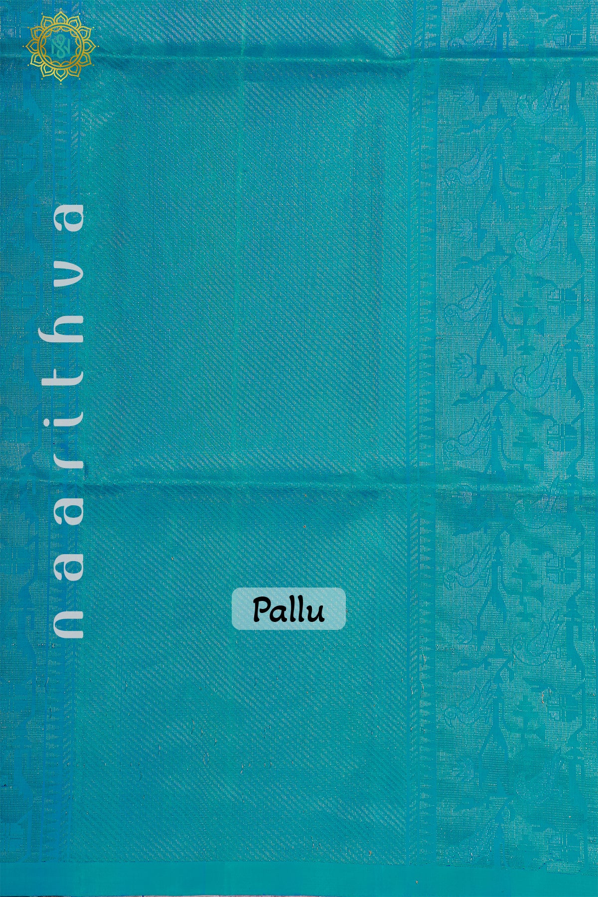 YELLOW WITH SKY BLUE - PURE KANJIVARAM SOFT SILK