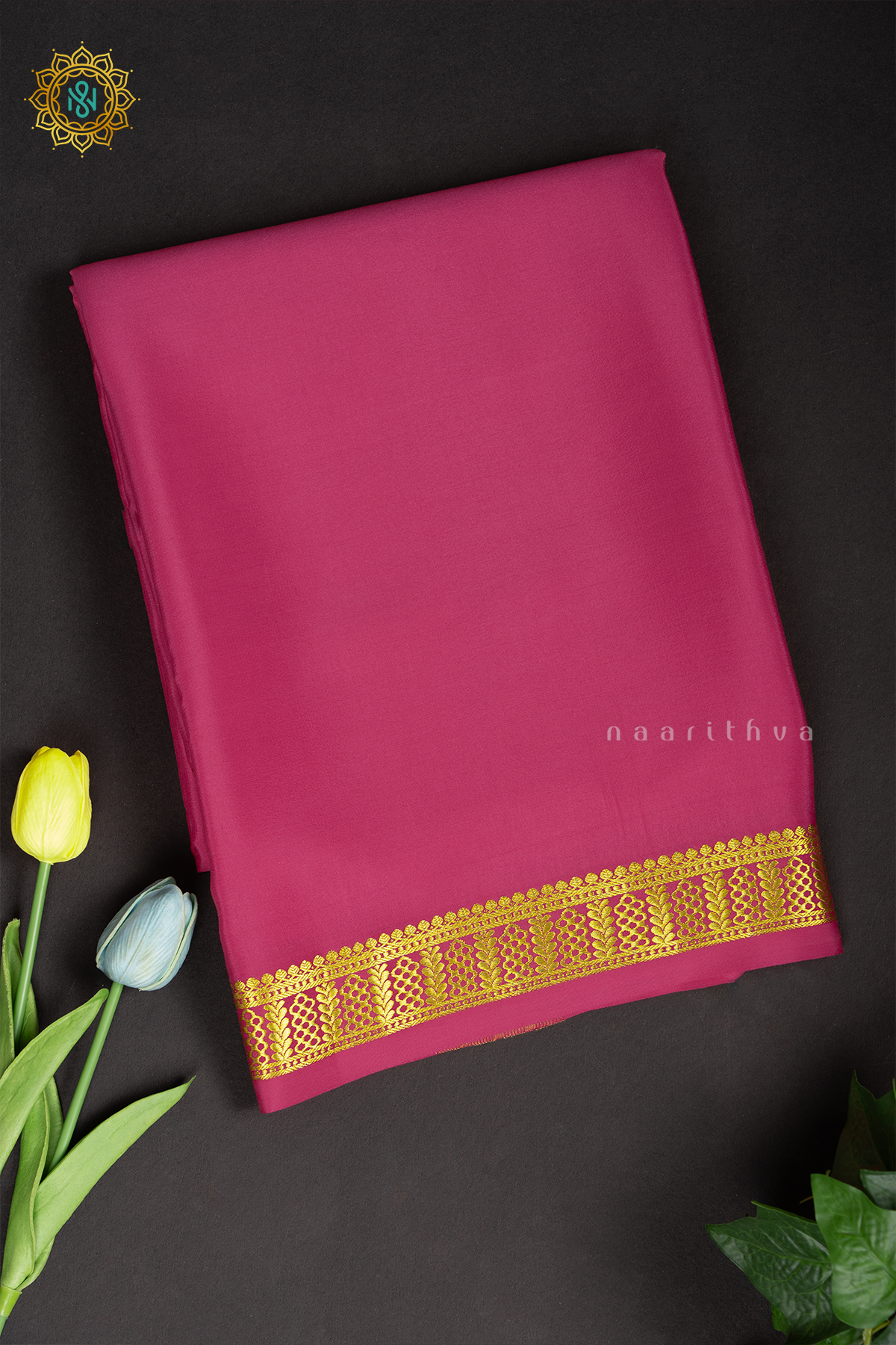 LIGHT PINK - PURE MYSORE CREPE SILK