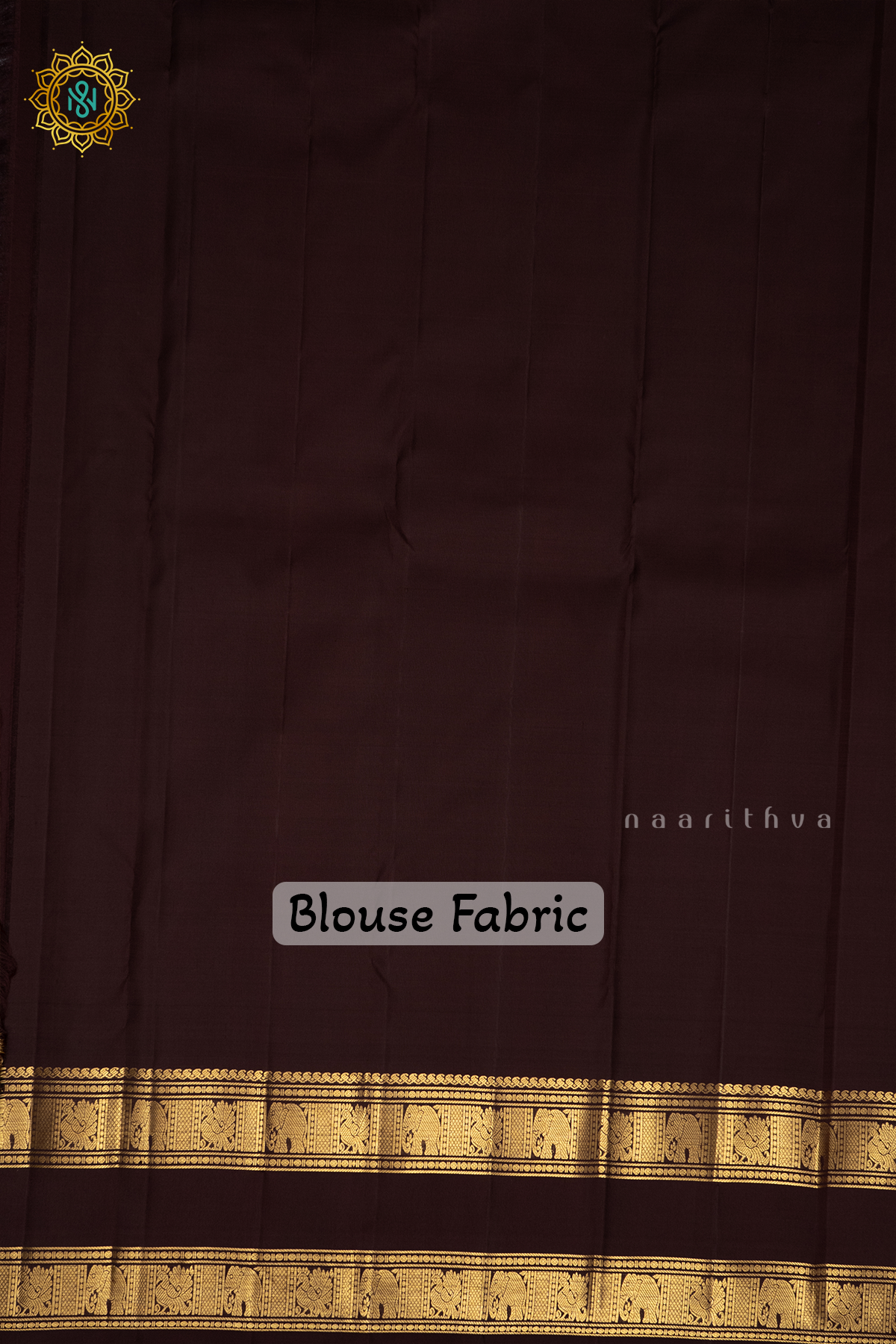 BROWN - PURE KANJIVARAM SILK