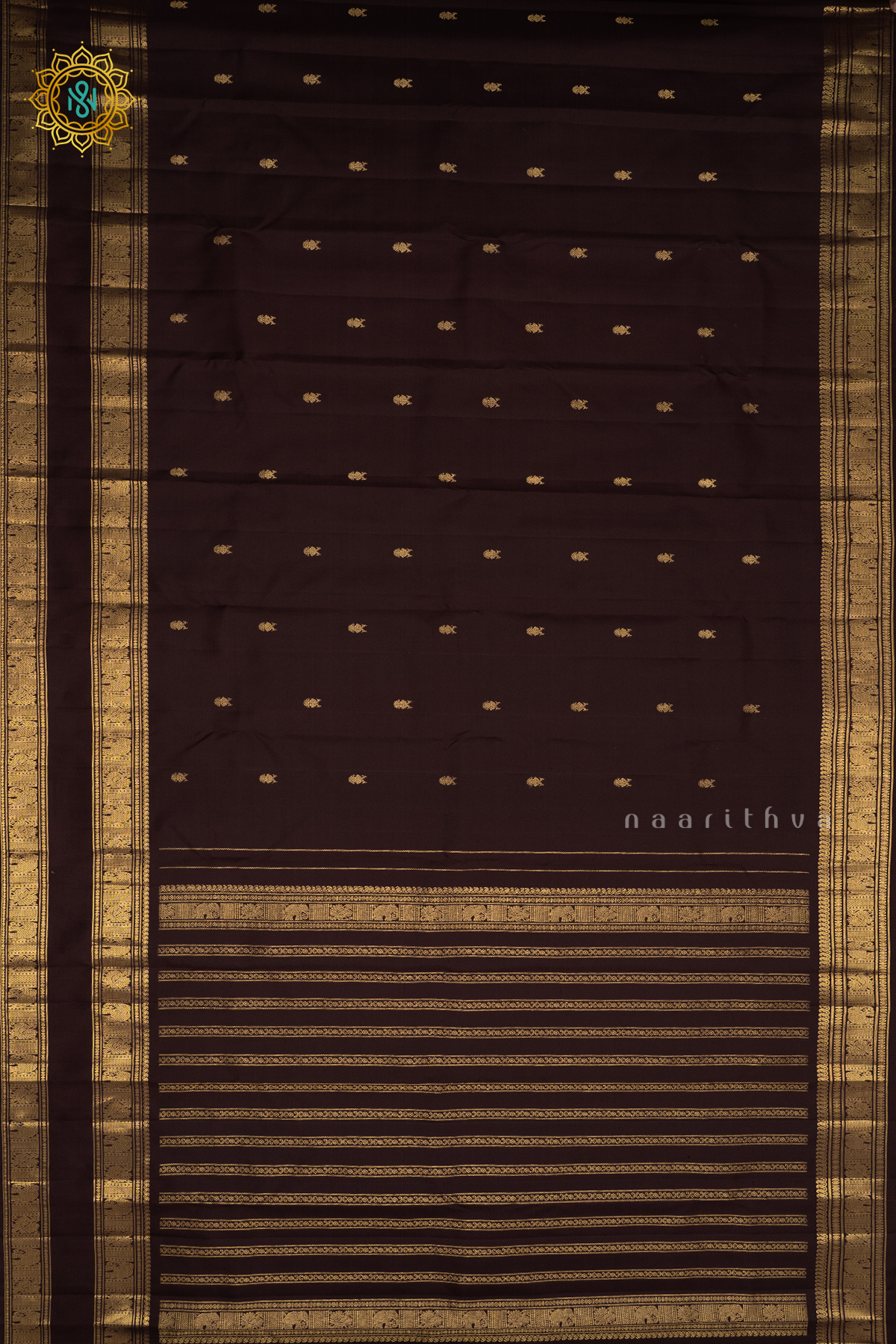 PRE - BOOKING BROWN - PURE KANJIVARAM SILK