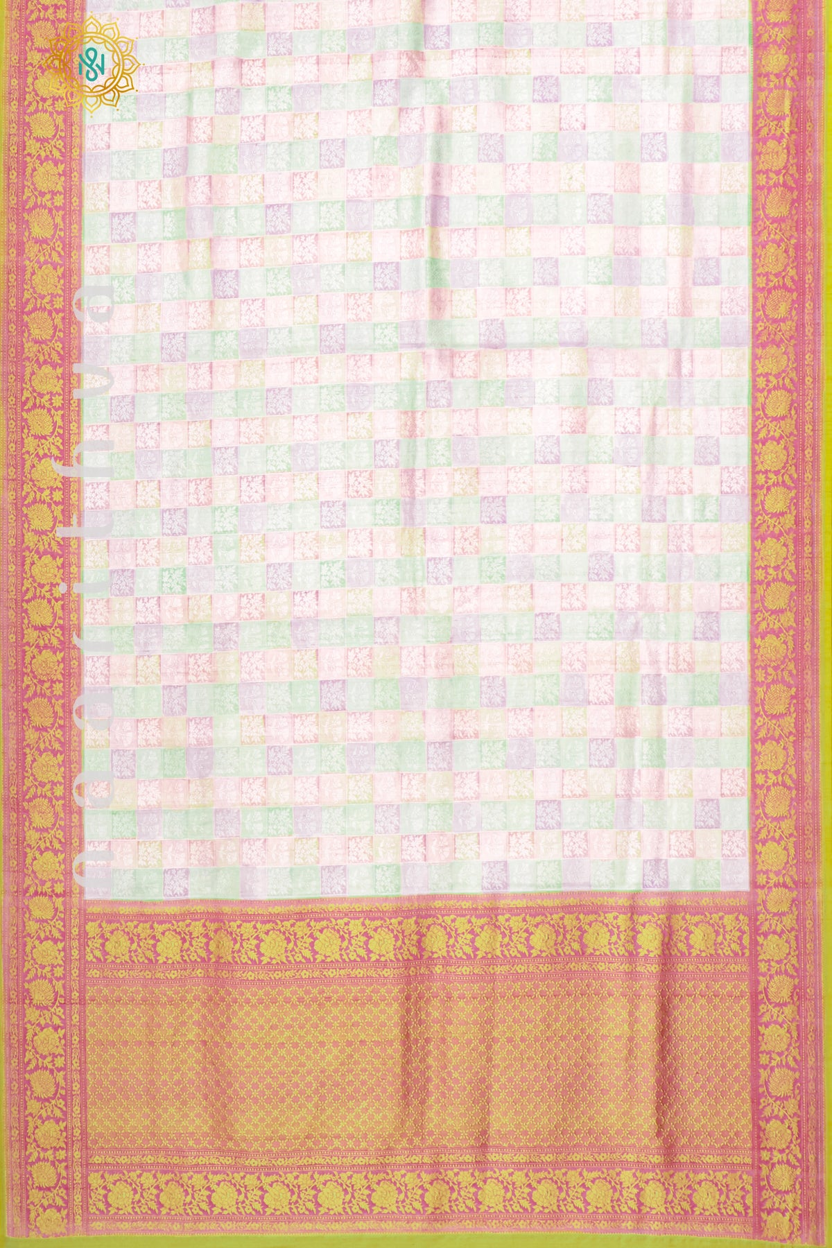 MULTI COLOUR - PURE HAND PAINTED TUSSAR GEORGETTE