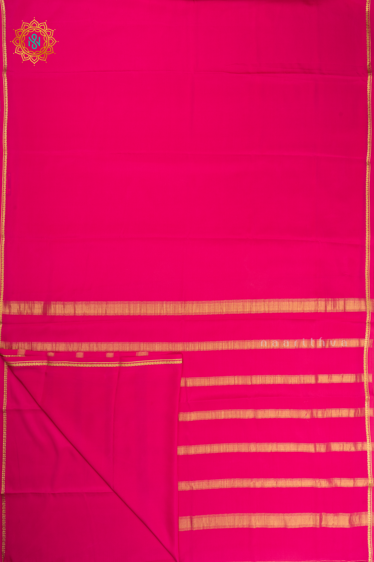 PINK - PURE MYSORE CREPE SILK