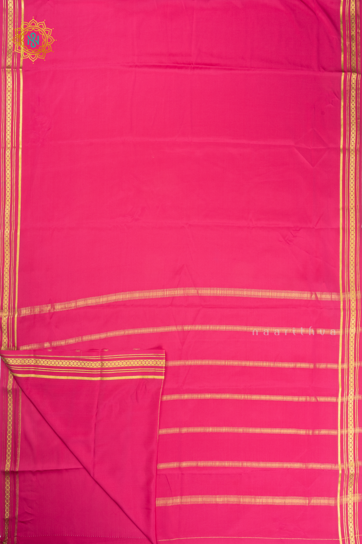 PINK - PURE MYSORE CREPE SILK