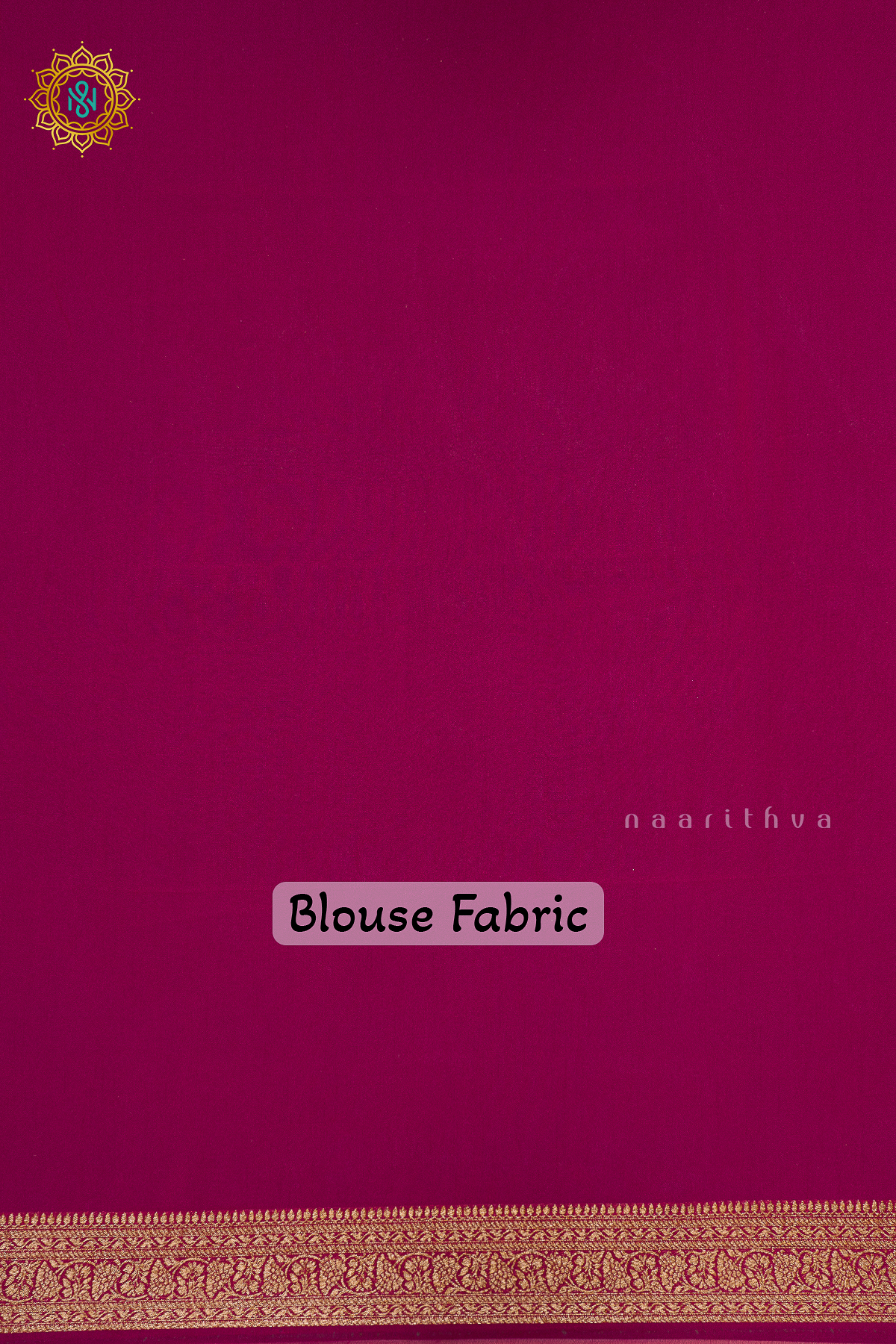 ORANGE WITH PINK - PURE BANARASI KHADDI GEORGETTE