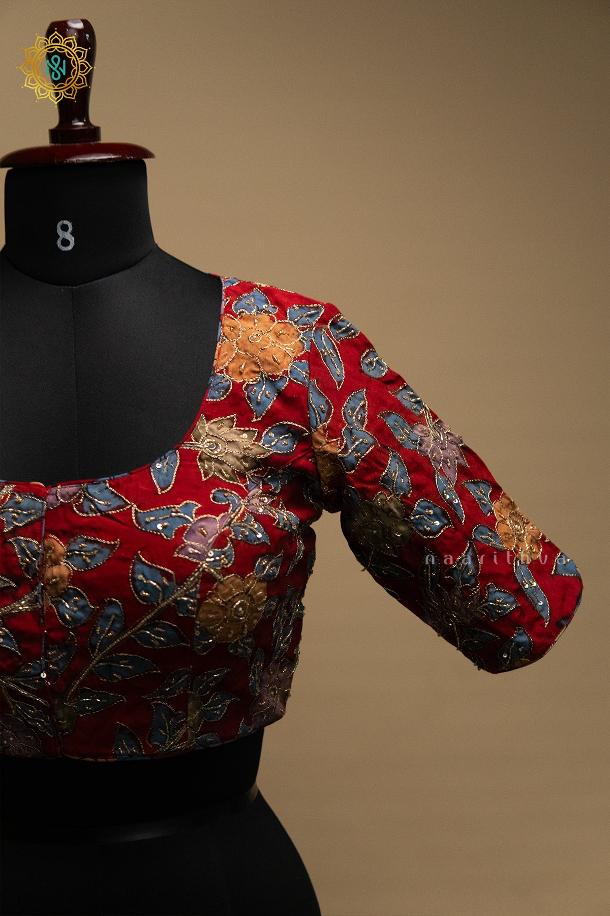 MAROON - READYMADE BLOUSE
