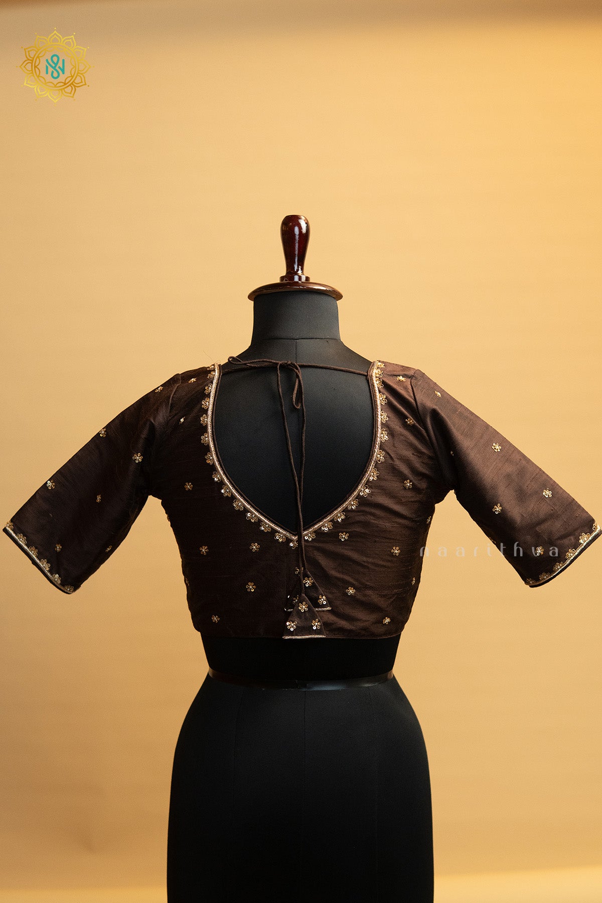 BROWN - READYMADE BLOUSE