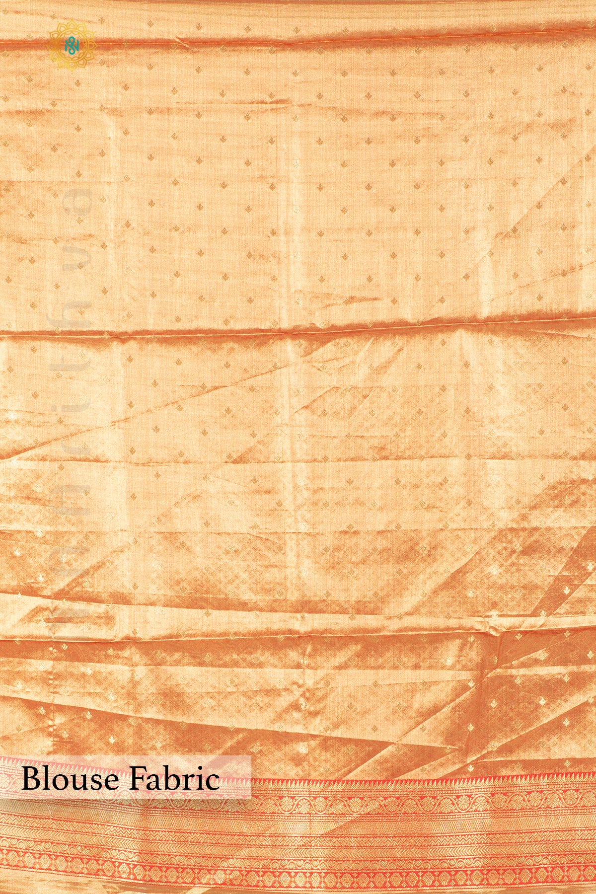 ROSE GOLD TISSUE SILK IN MEENA BUTTAS ALLOVER THE BODY WITH ZARI WOVEN PALLU & TISSUE BLOUSE