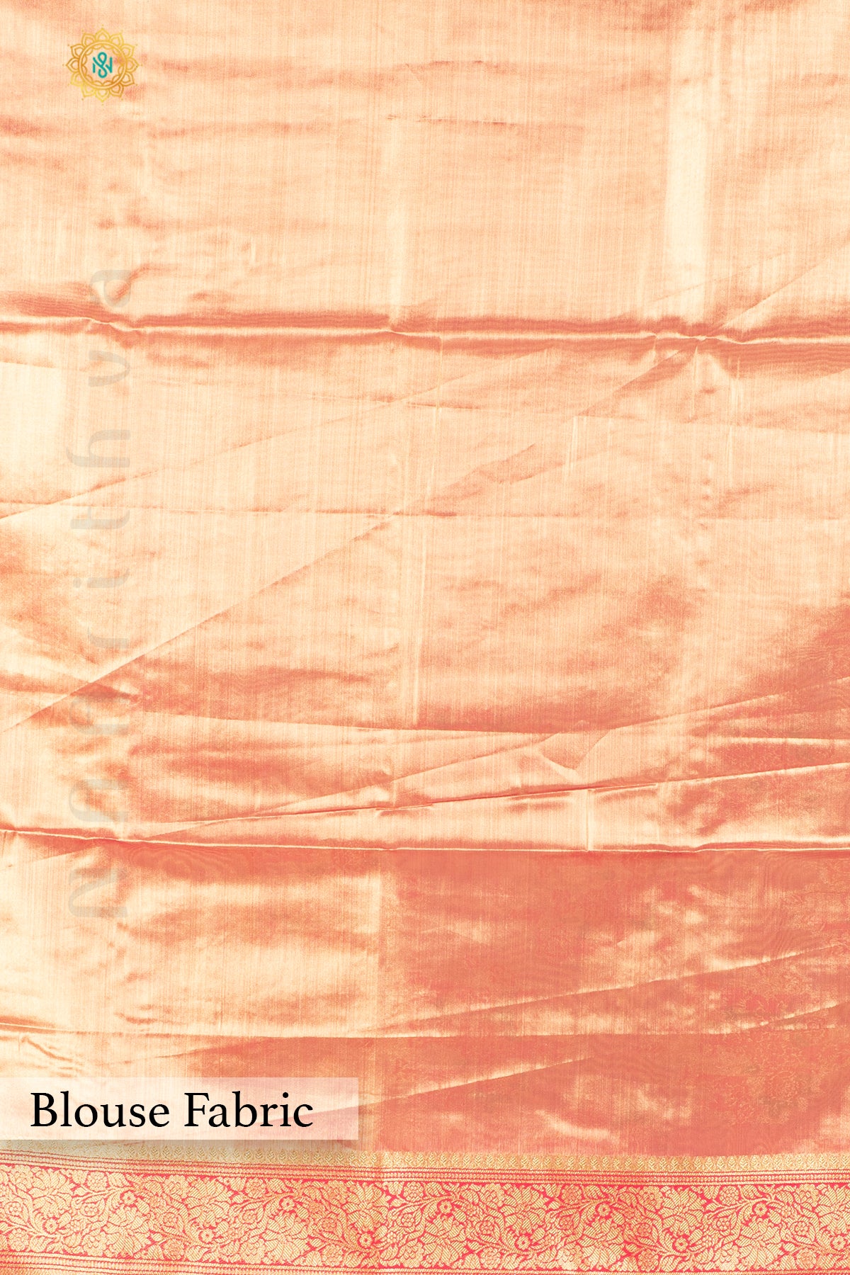 PINK TISSUE SILK IN MEENA BUTTAS ALLOVER THE BODY WITH ZARI WOVEN PALLU & TISSUE BLOUSE