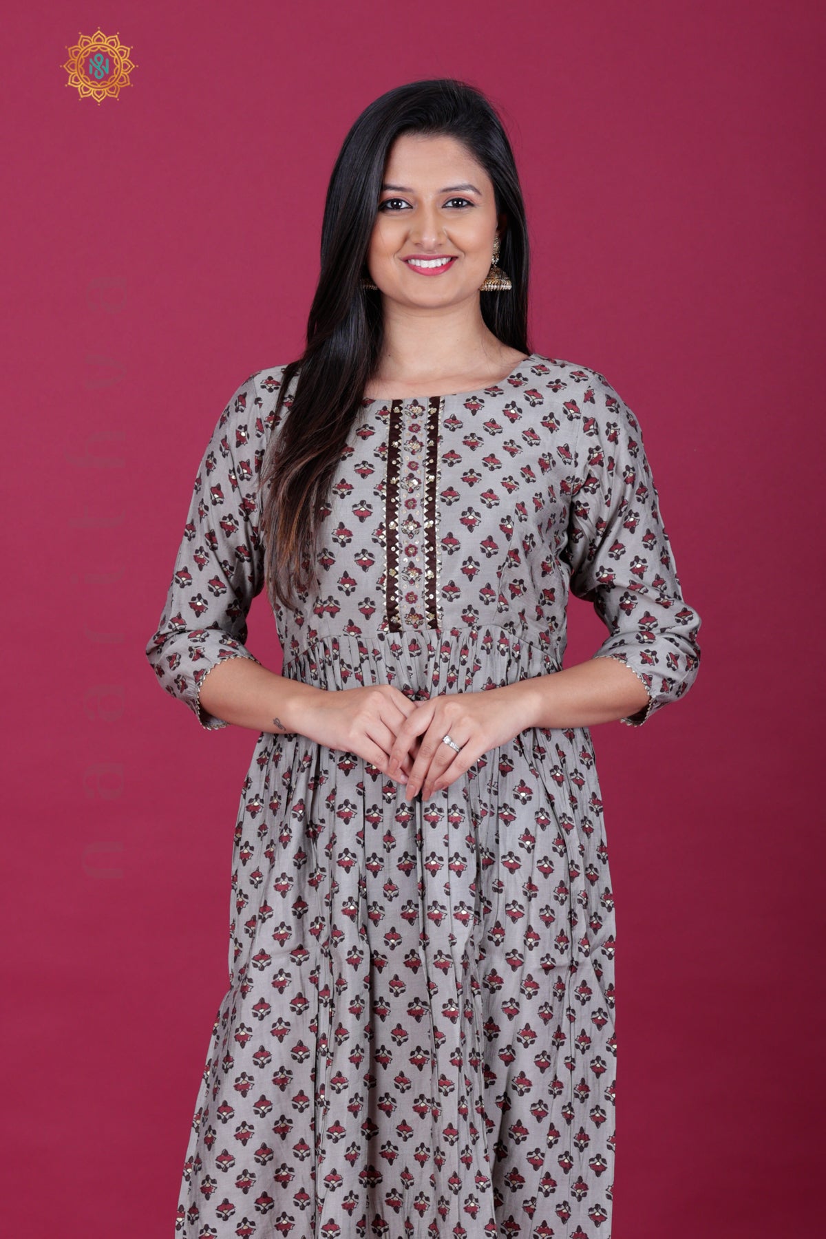 GREY - CASUAL WEAR ONE PIECE KURTI