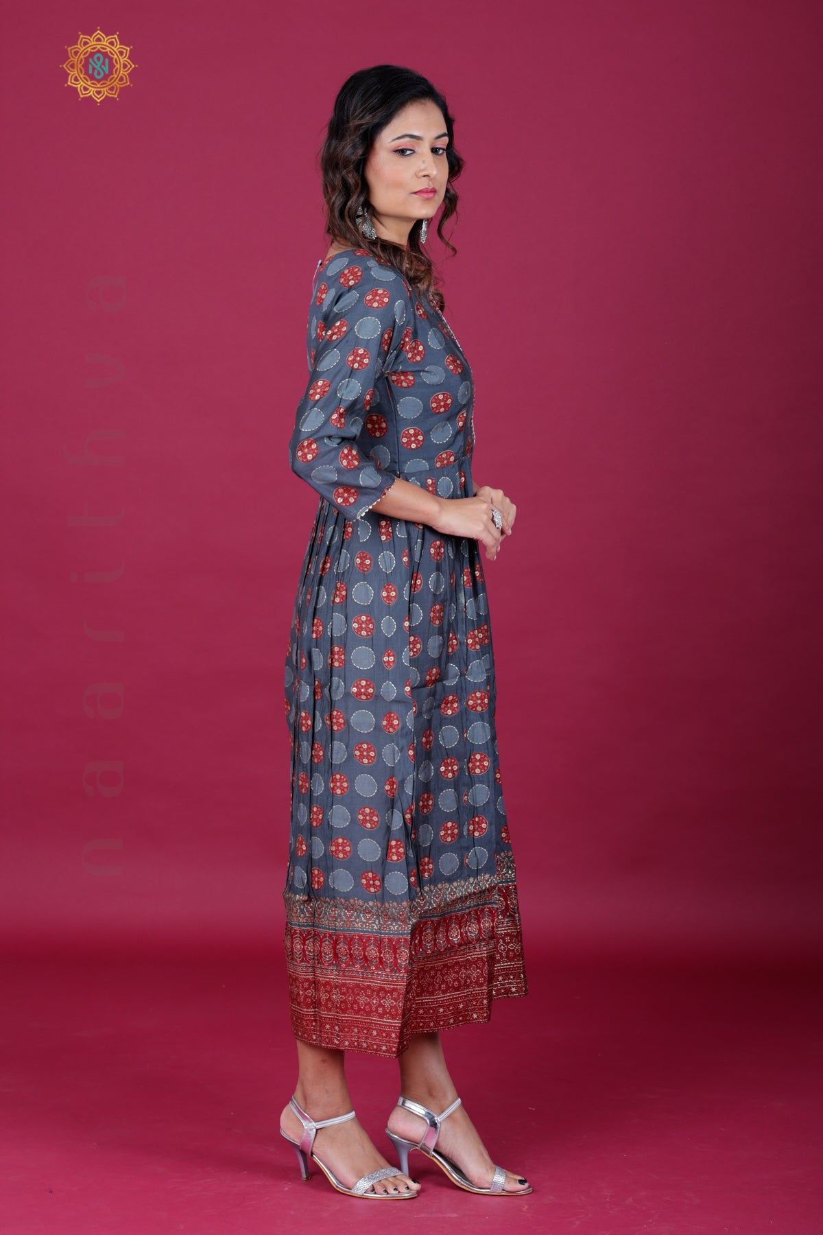 GREY - CASUAL WEAR ONE PIECE KURTI