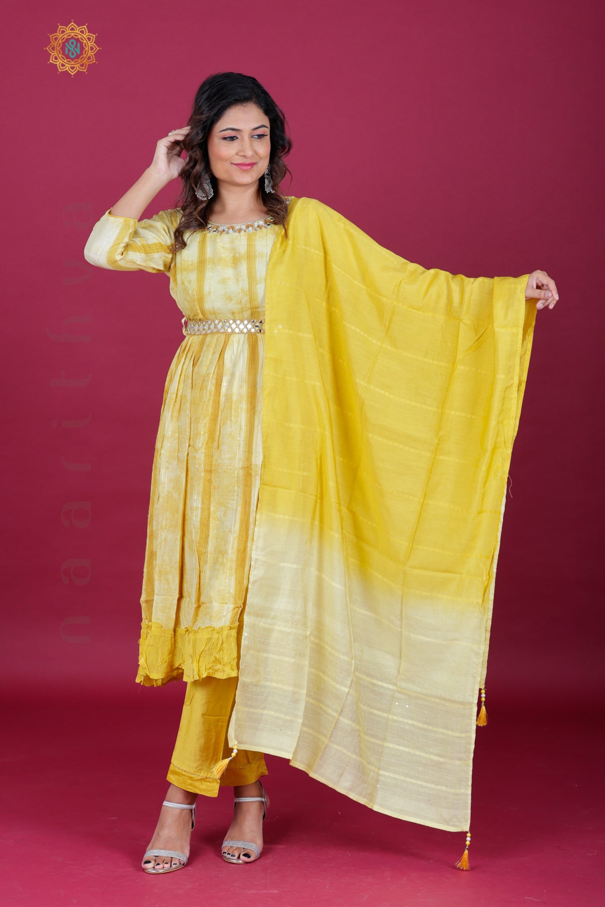YELLOW - PARTY WEAR SALWAR SUIT