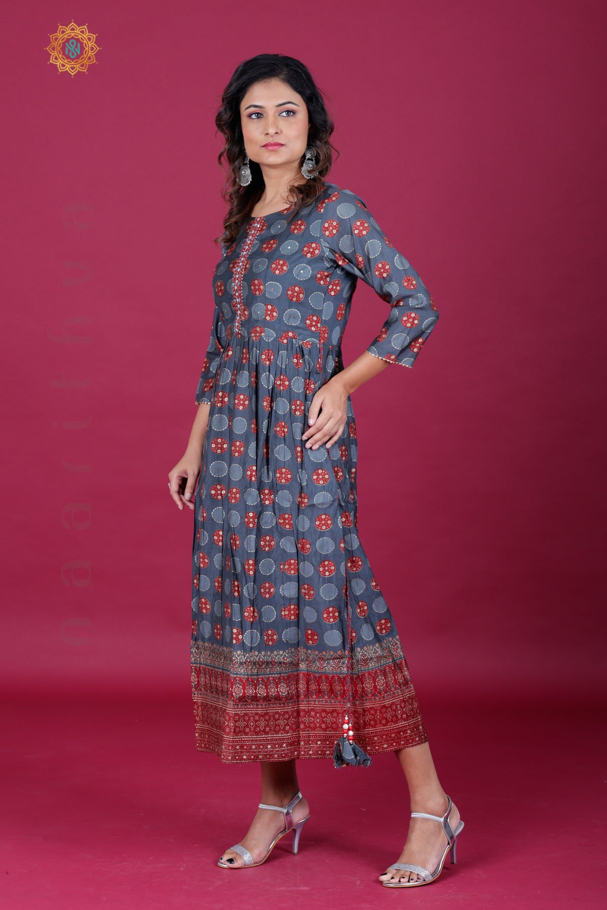 GREY - CASUAL WEAR ONE PIECE KURTI