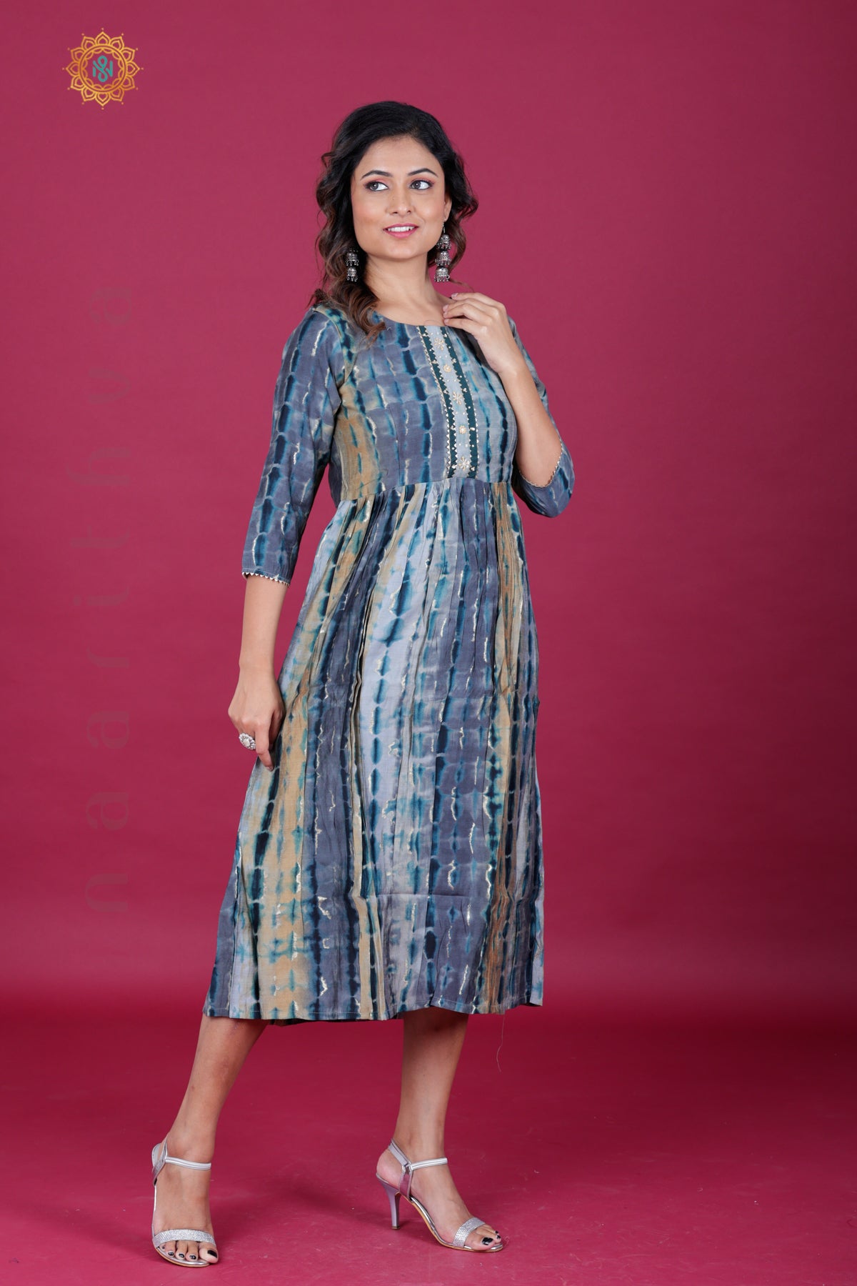 GREY - CASUAL WEAR ONE PIECE KURTI