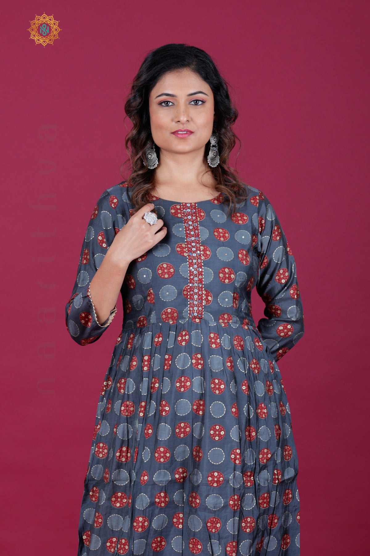 GREY - CASUAL WEAR ONE PIECE KURTI