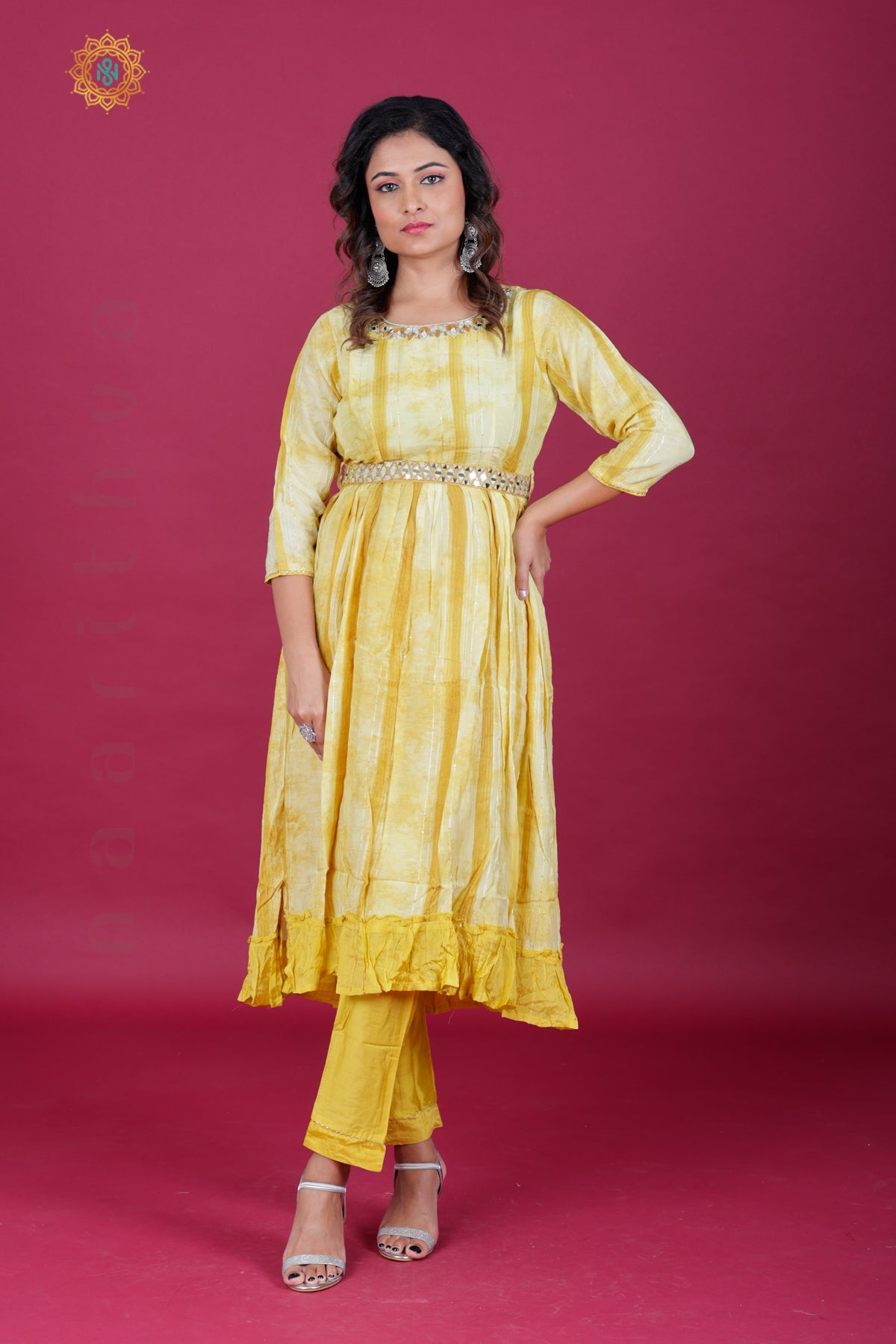 YELLOW - PARTY WEAR SALWAR SUIT