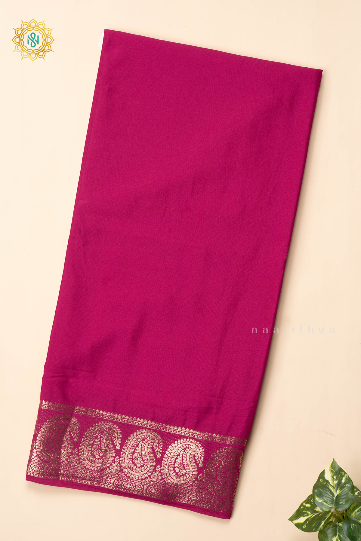 PINK - SEMI MYSORE CREPE SILK