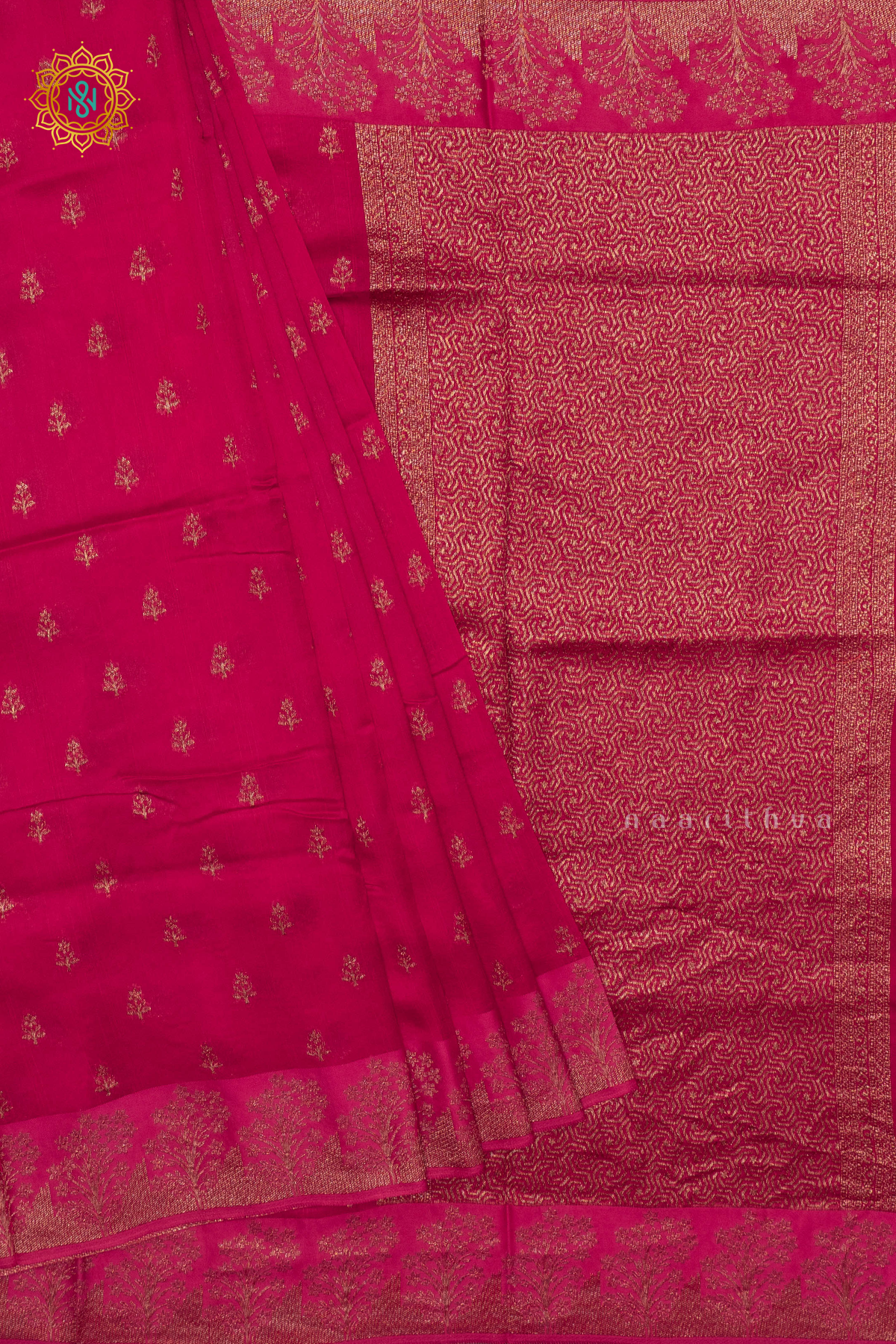 PINK - SEMI TUSSAR SILK