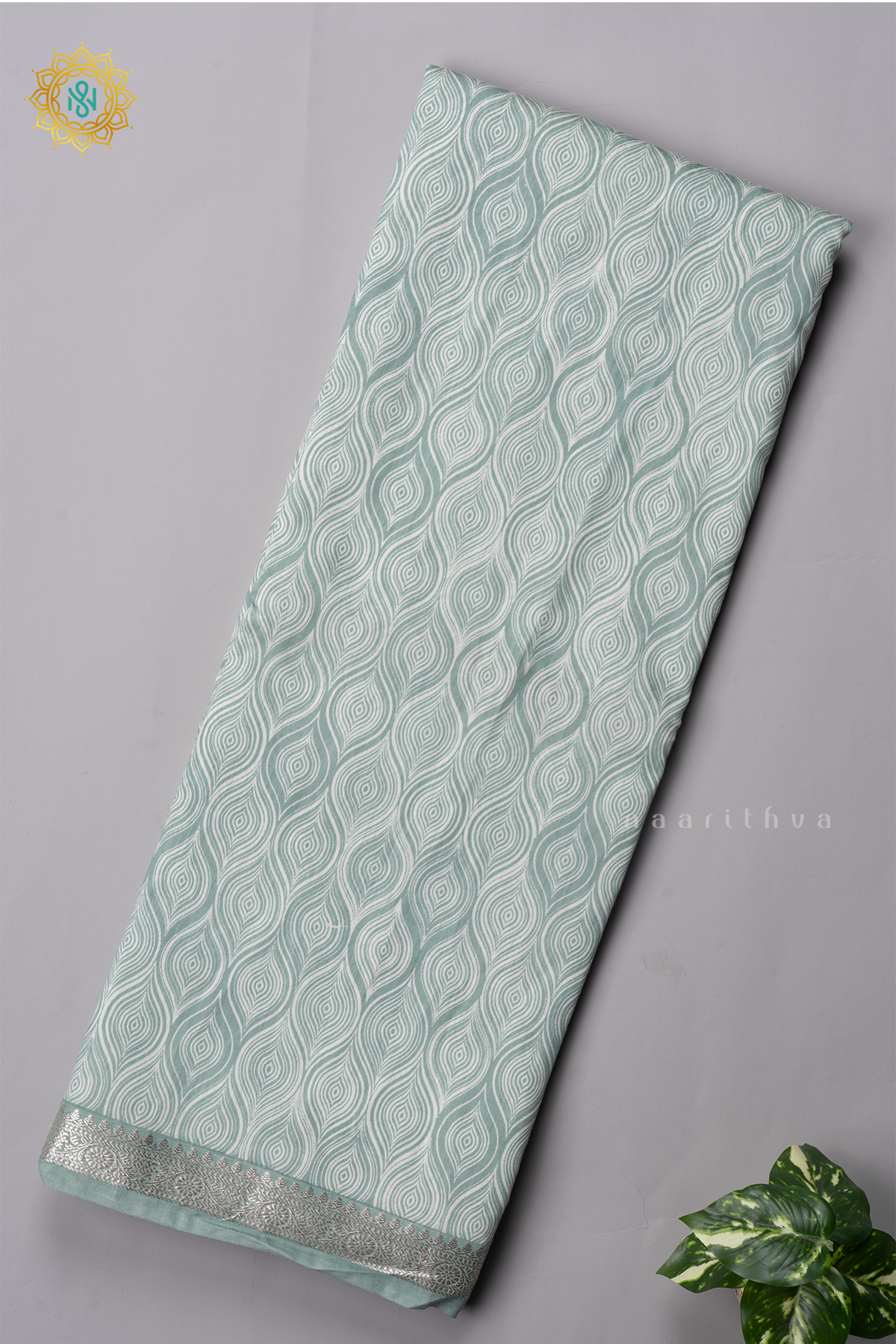 AQUA GREEN - BUTTER CREPE