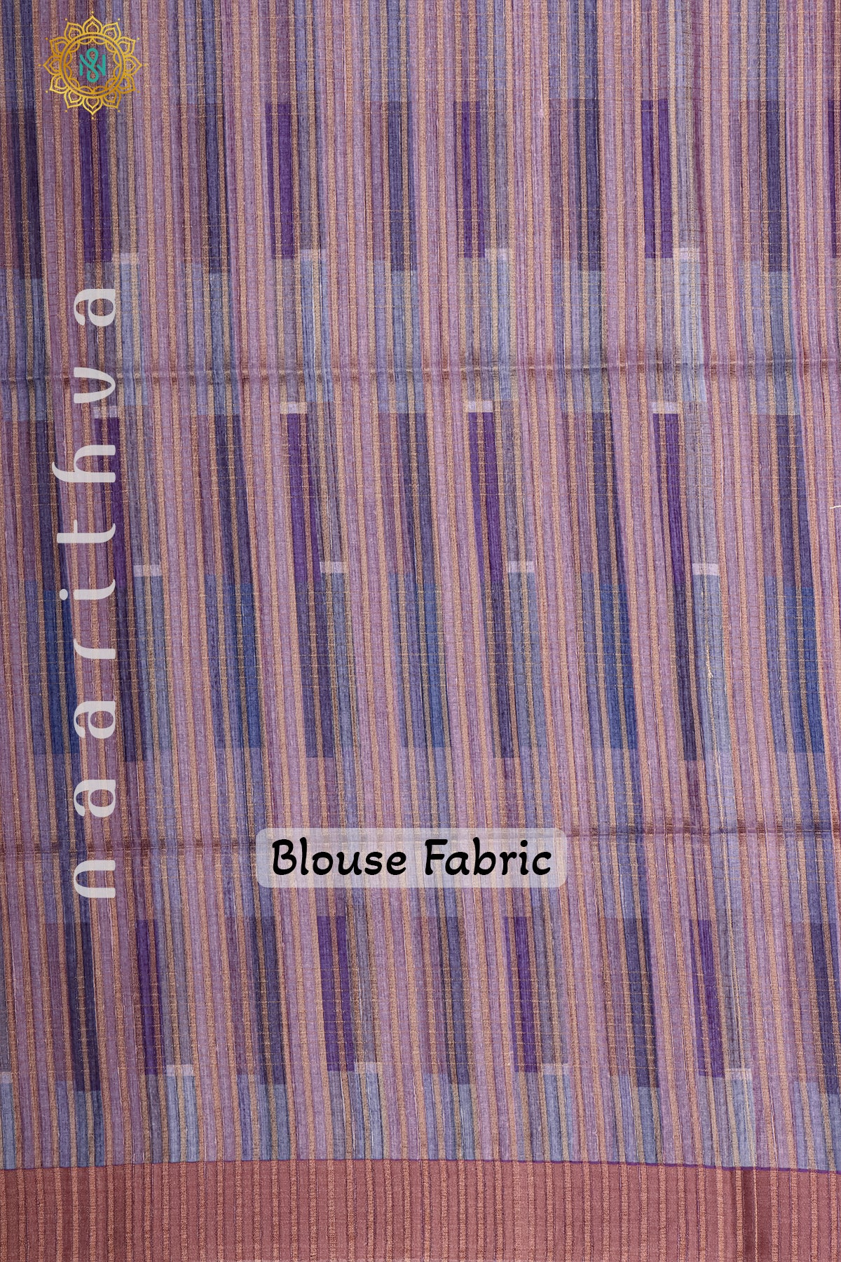 PURPLE - SEMI TUSSAR SILK