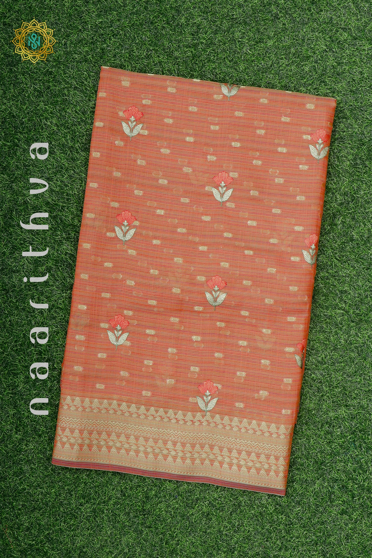 PEACHISH ORANGE - LINEN TISSUE