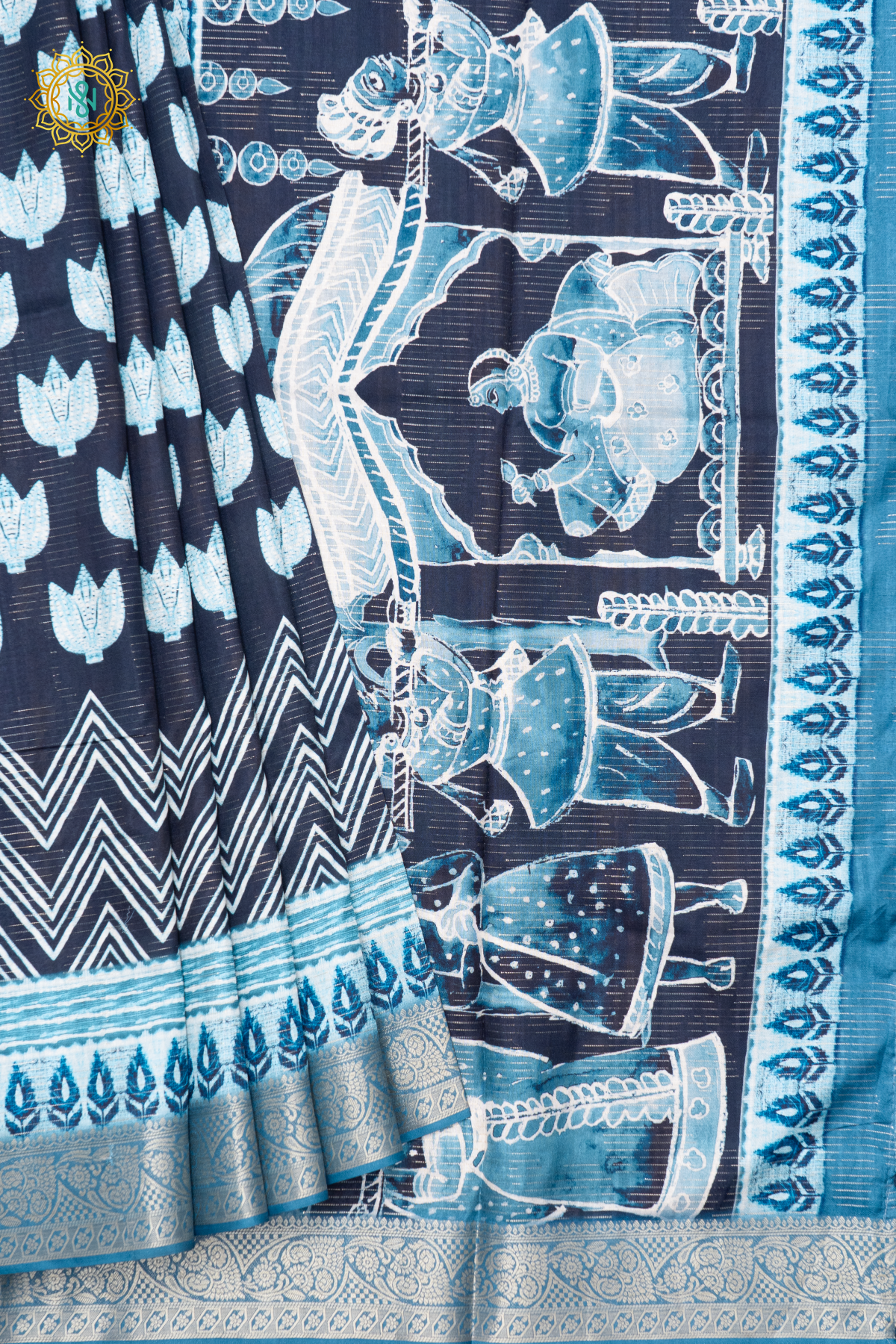 INDIGO - SEMI DOLA SILK