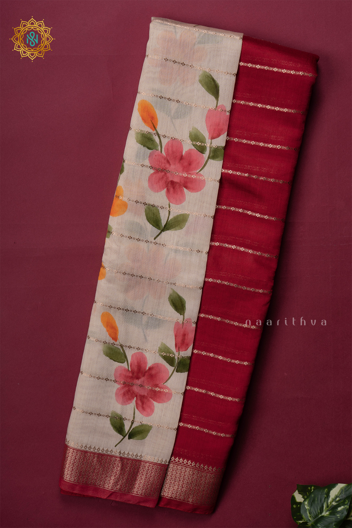 RED WITH WHITE - BUTTER CREPE