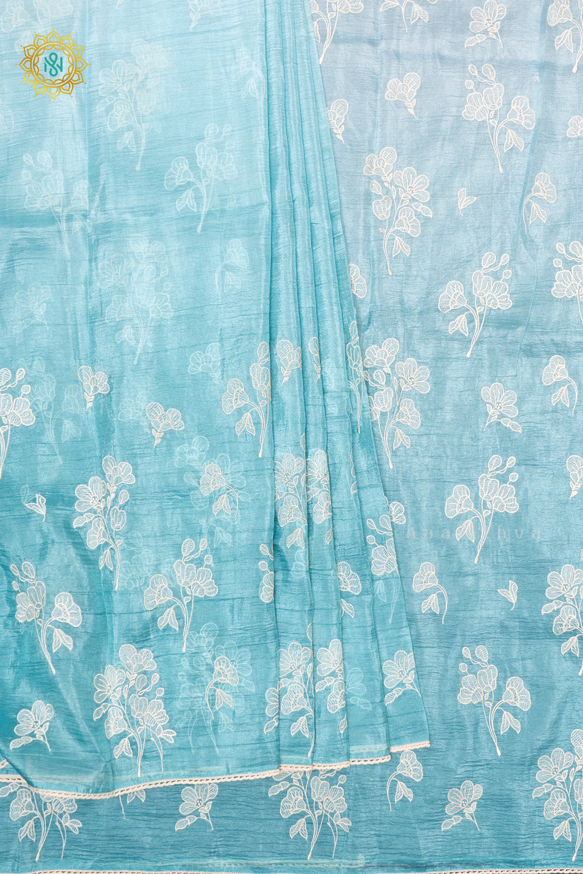 AQUA BLUE - CRUSH TISSUE