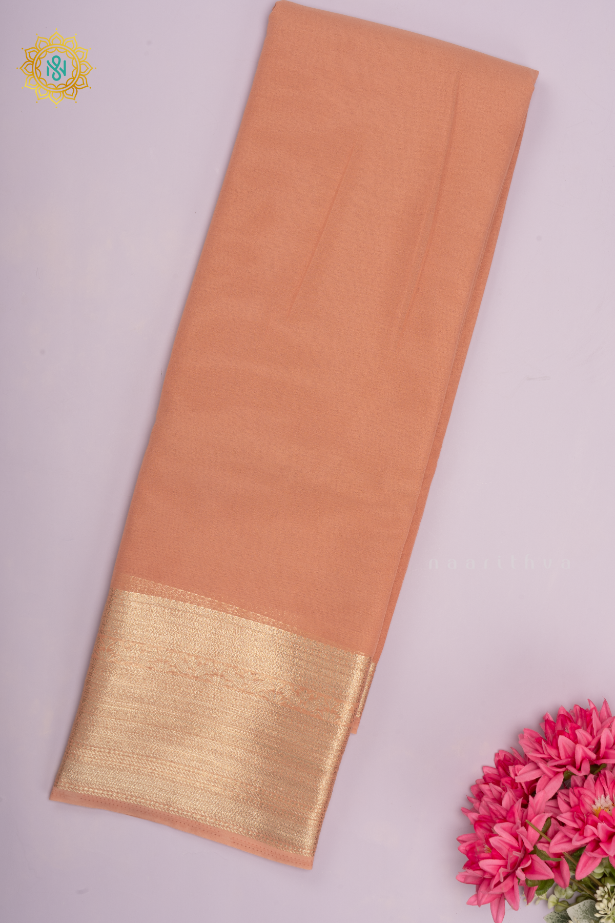 PEACH - SEMI GEORGETTE