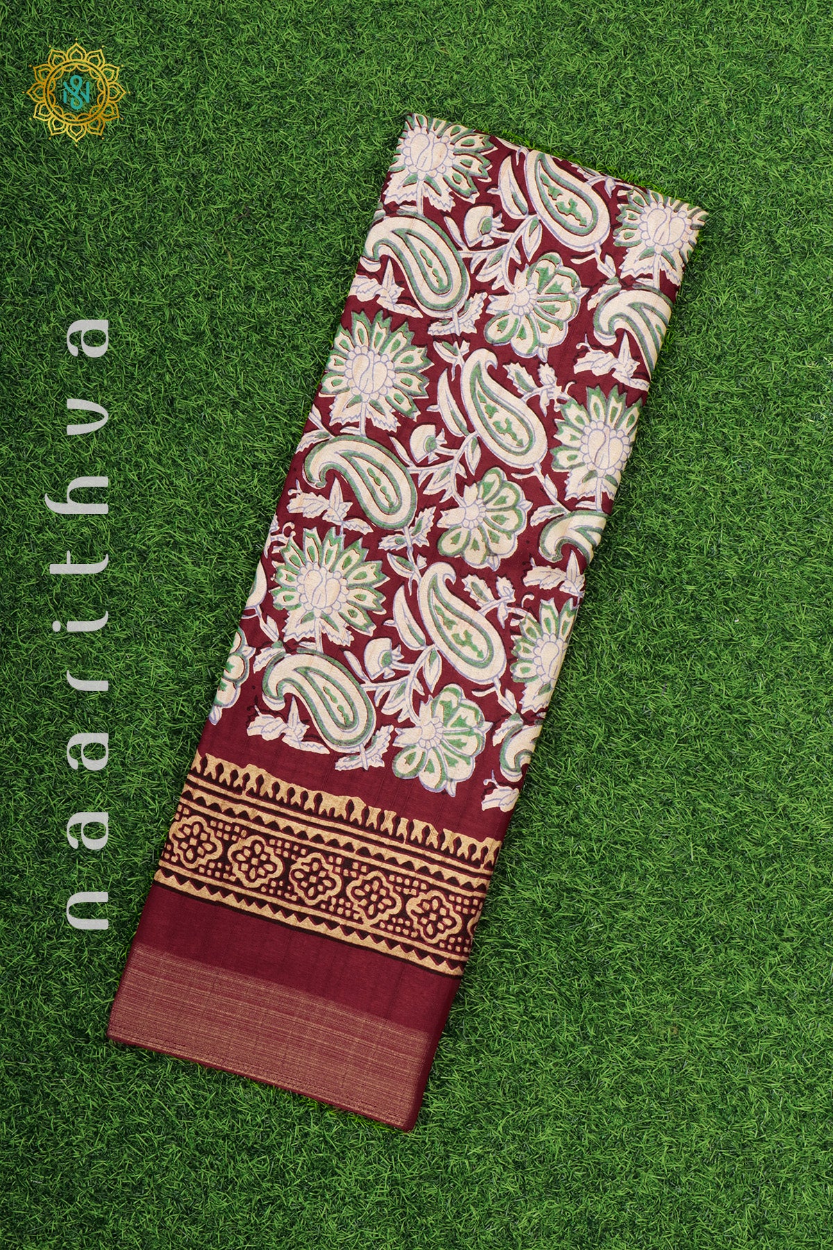 MAROON - DOLA SILK