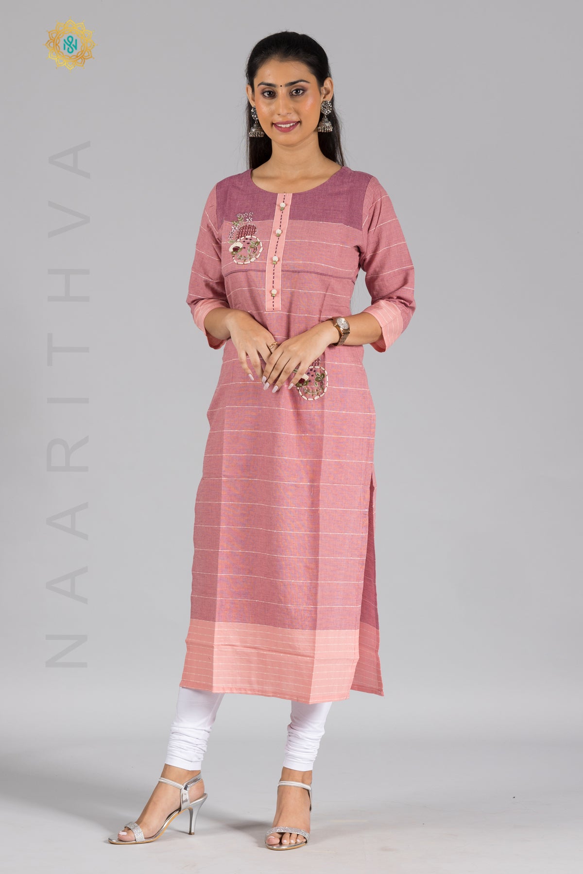 Buy Pink Kurtas & Kurtis for Women by ALL ABOUT HER Online | Ajio.com