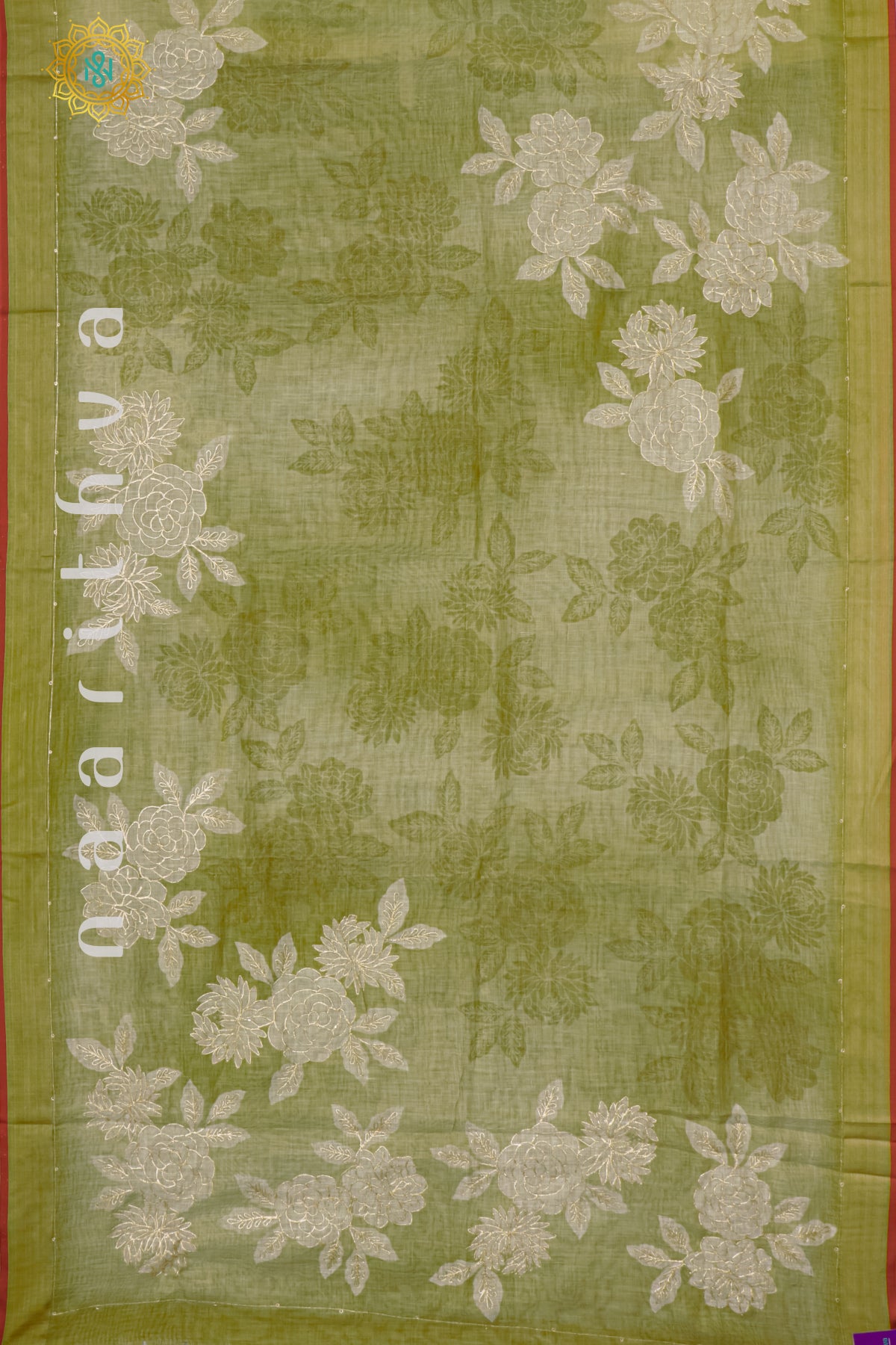 GREEN - LINEN TISSUE