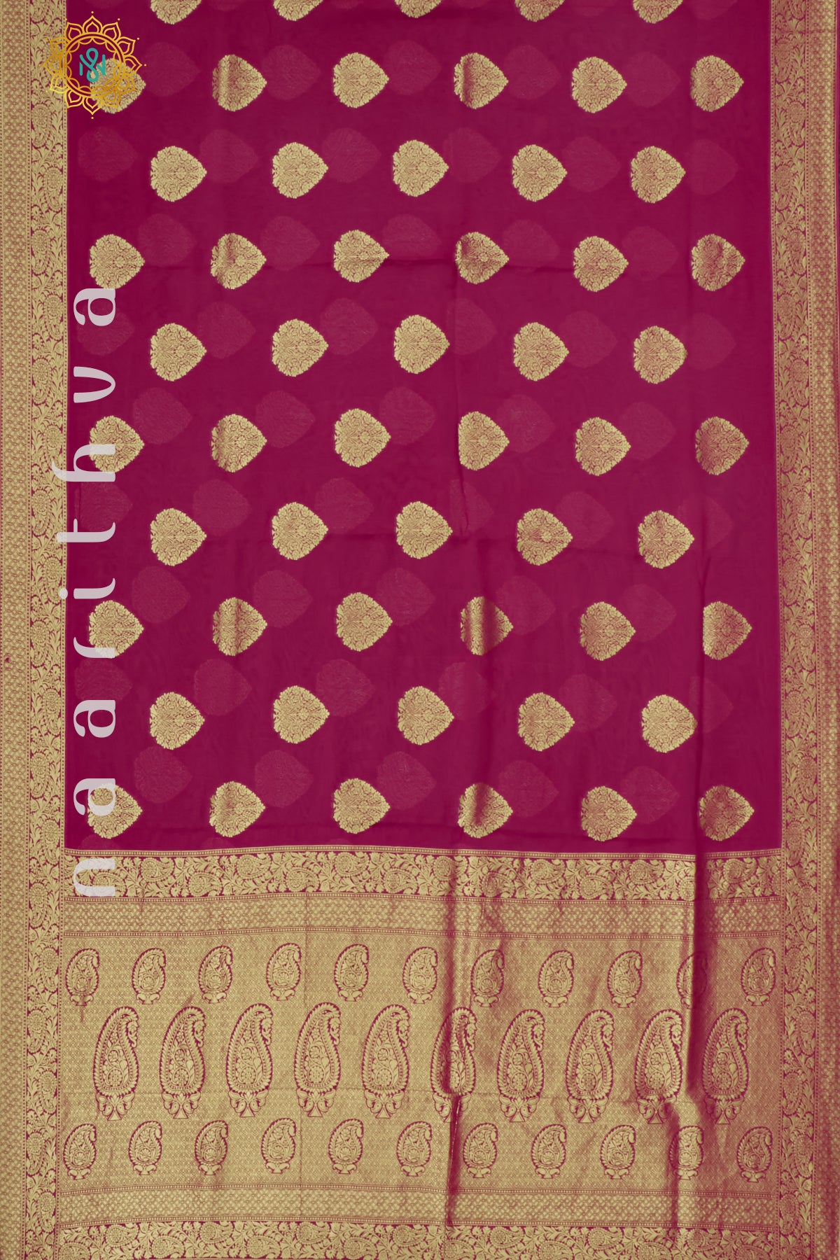 PINK - SEMI BANARASI GEORGETTE