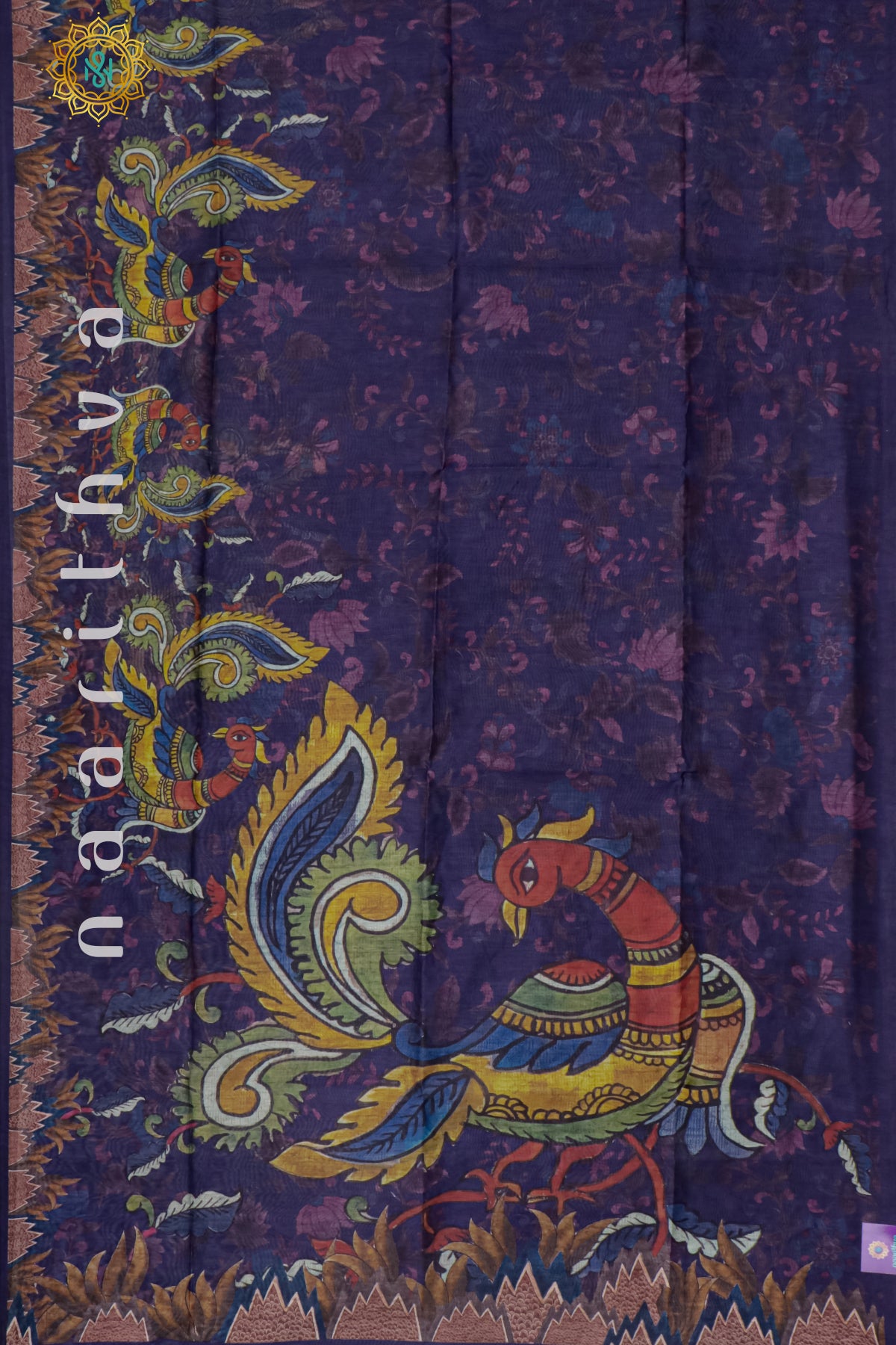 BLUE - CHANDERI SILK COTTON