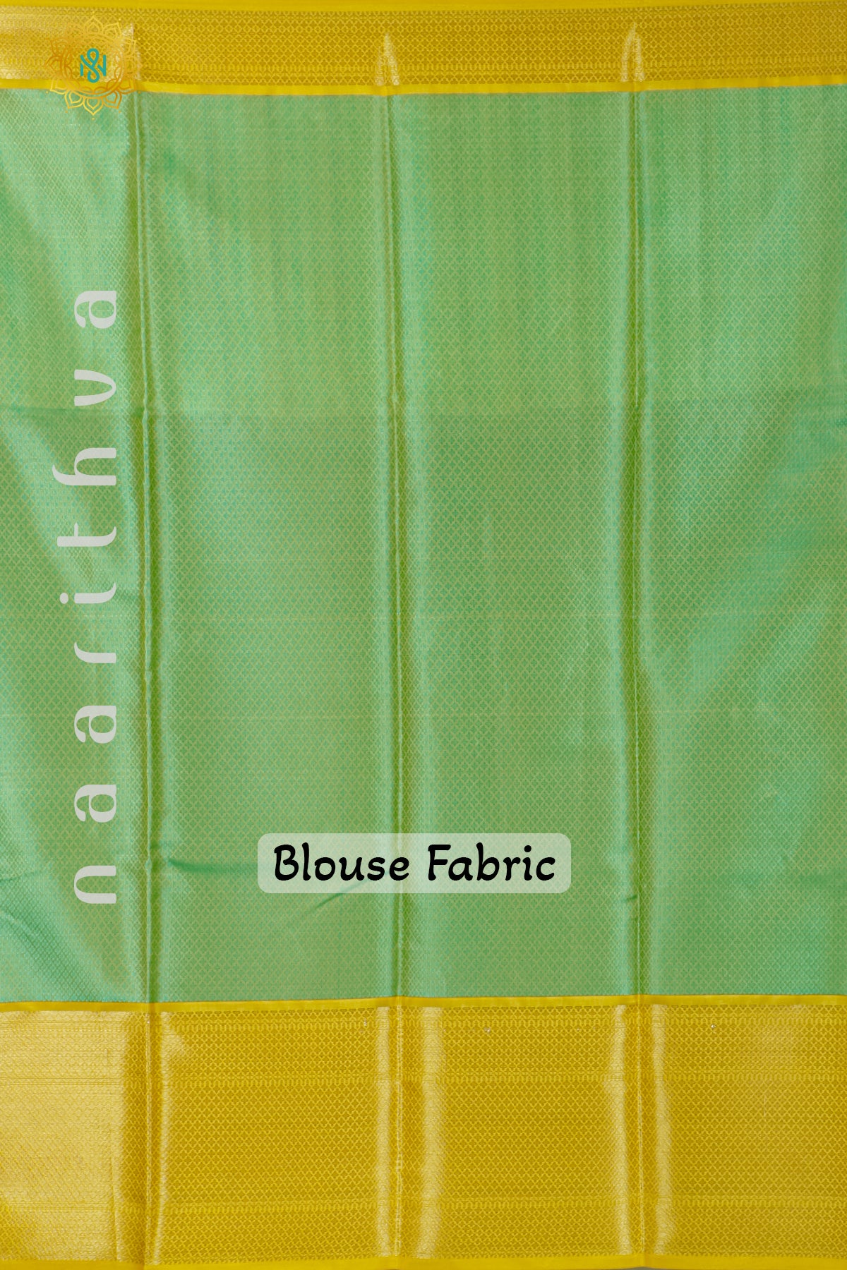 GREEN WITH MUSTARD - KORA TANCHOI SILK