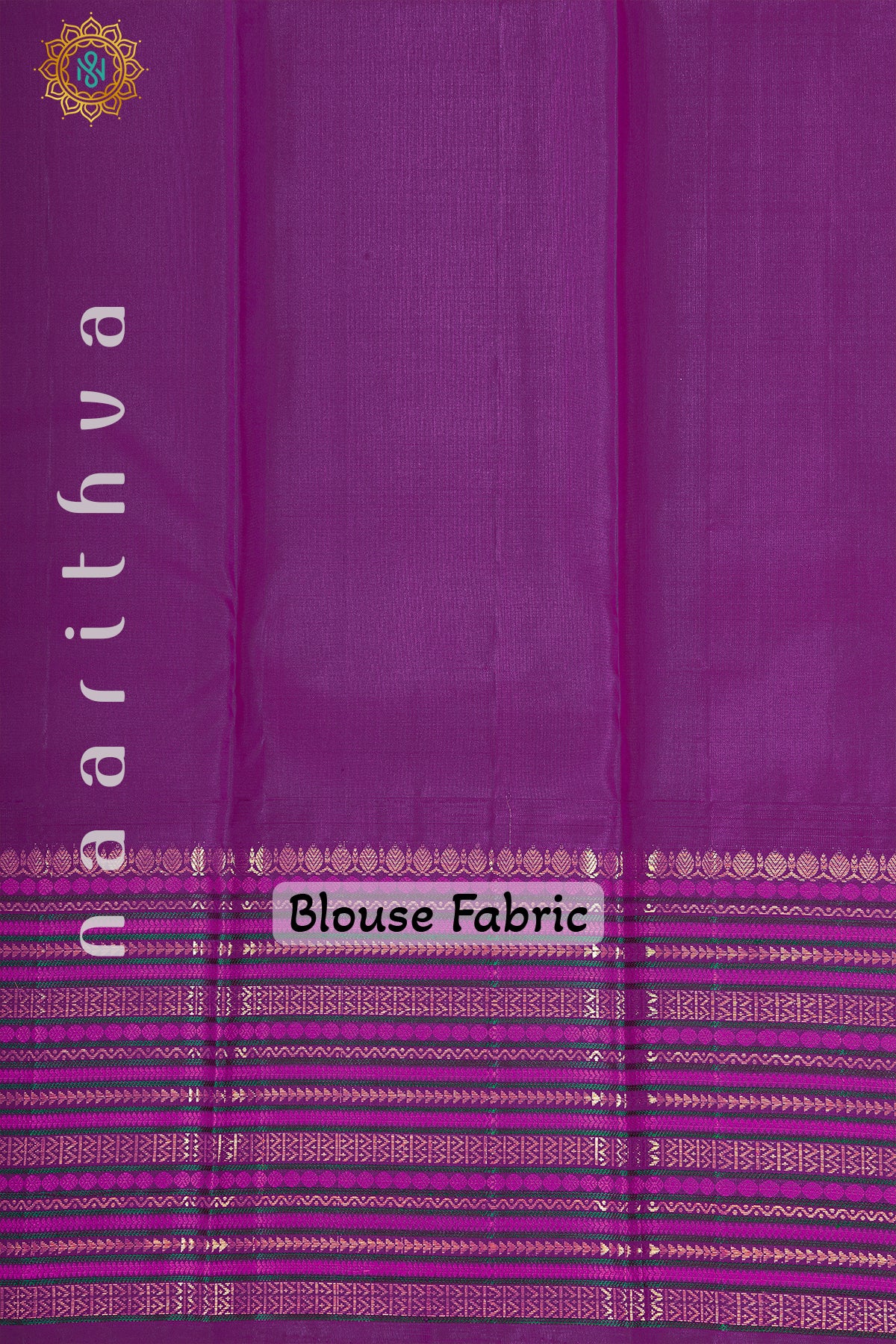 YELLOW WITH PURPLE - PURE KANJIVARAM SILK