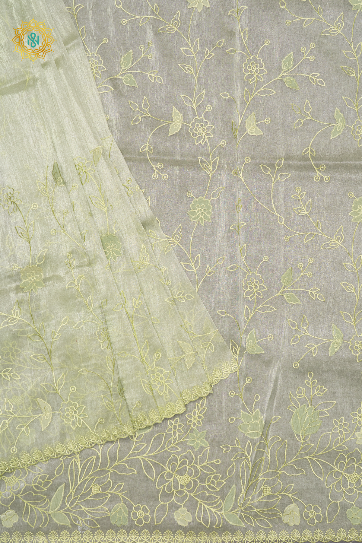 GREEN - ORGANZA