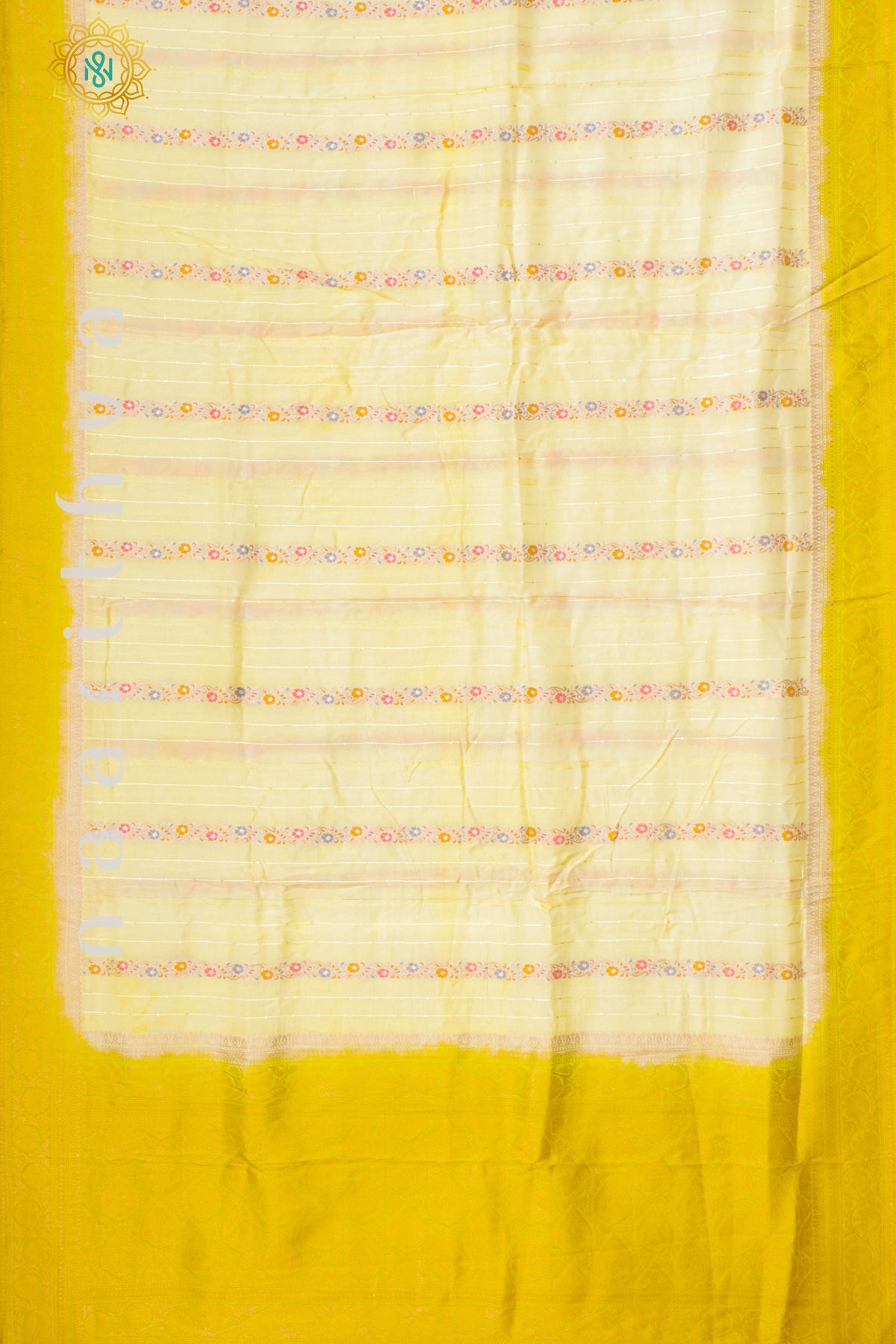 LIGHT YELLOW WITH YELLOW - DOLA SILK